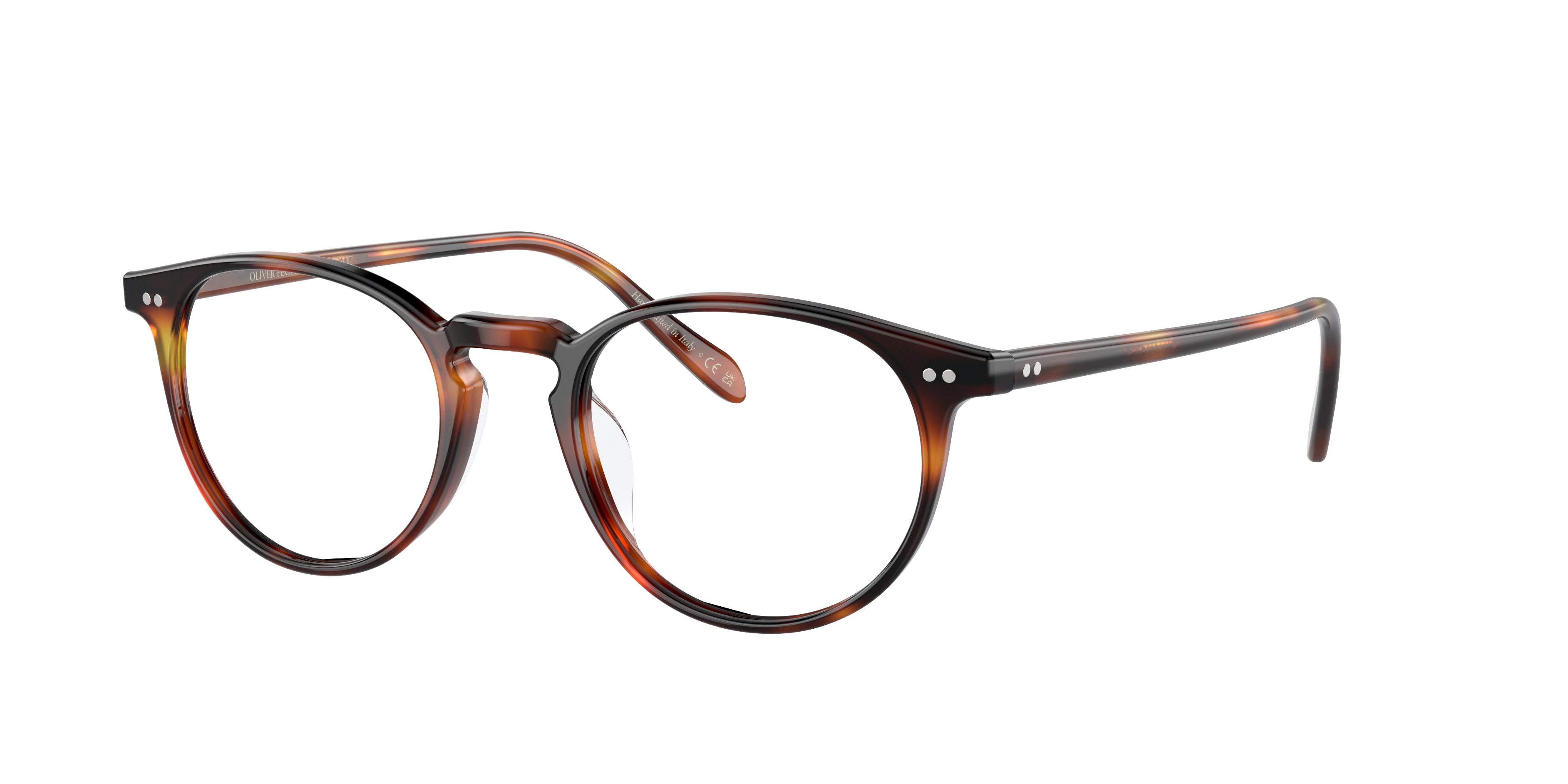 OV5004 Eyeglasses Dark Mahogany | Oliver Peoples International