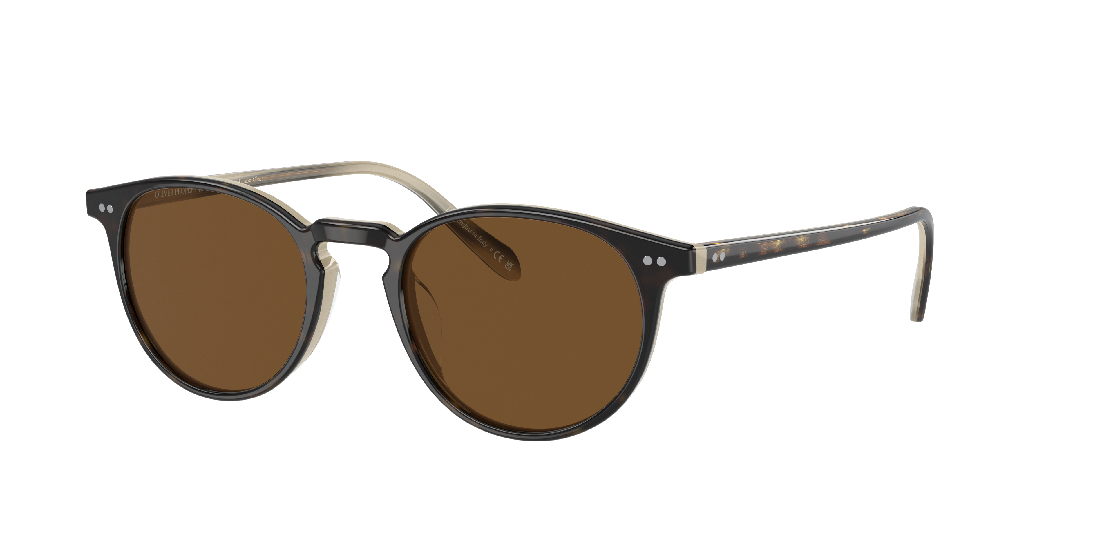 Oliver Riley Sun Sunglasses in Horn | Oliver®