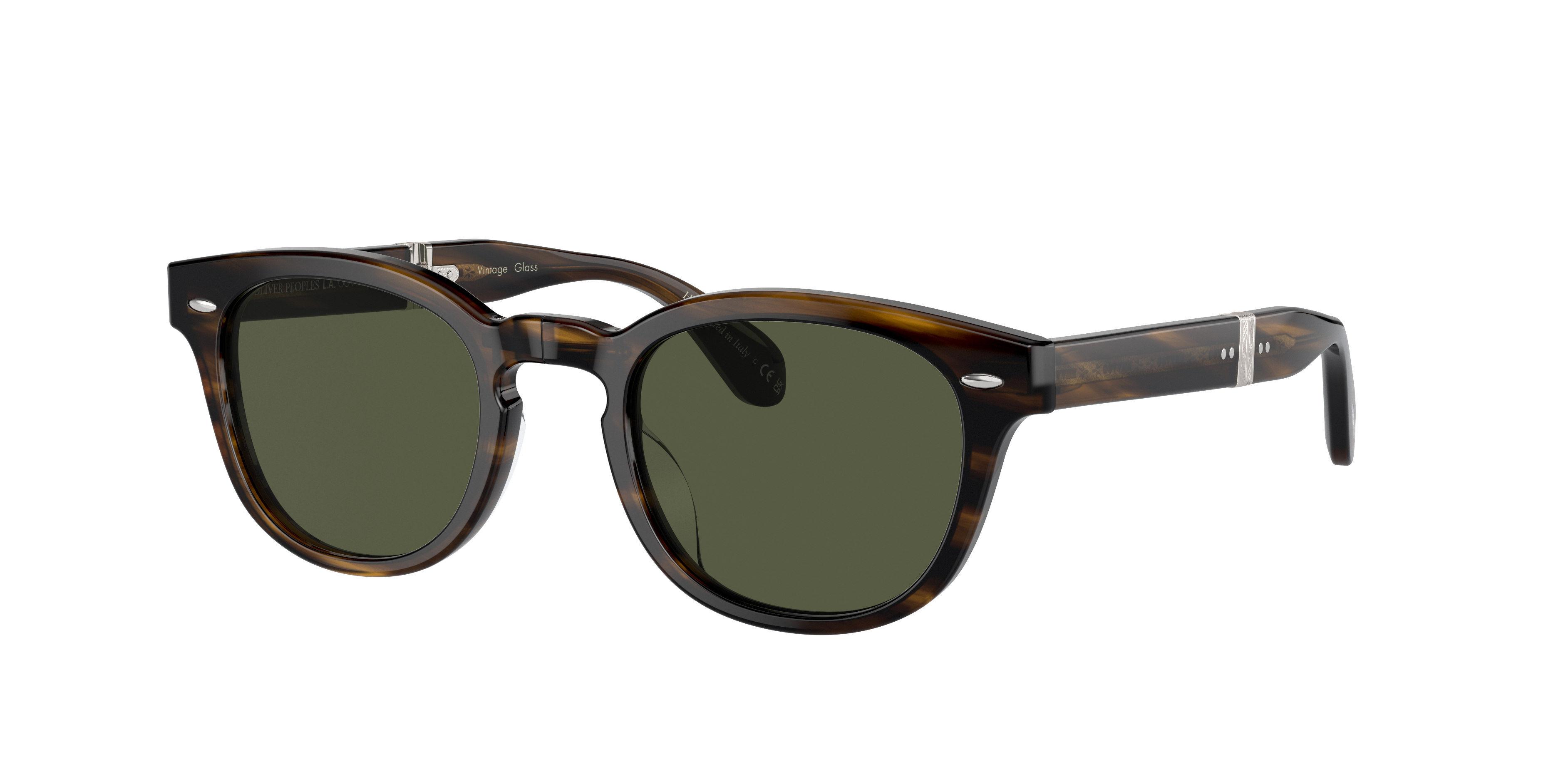 Oliver Sheldrake 1950 Sunglasses in Bark | Oliver®