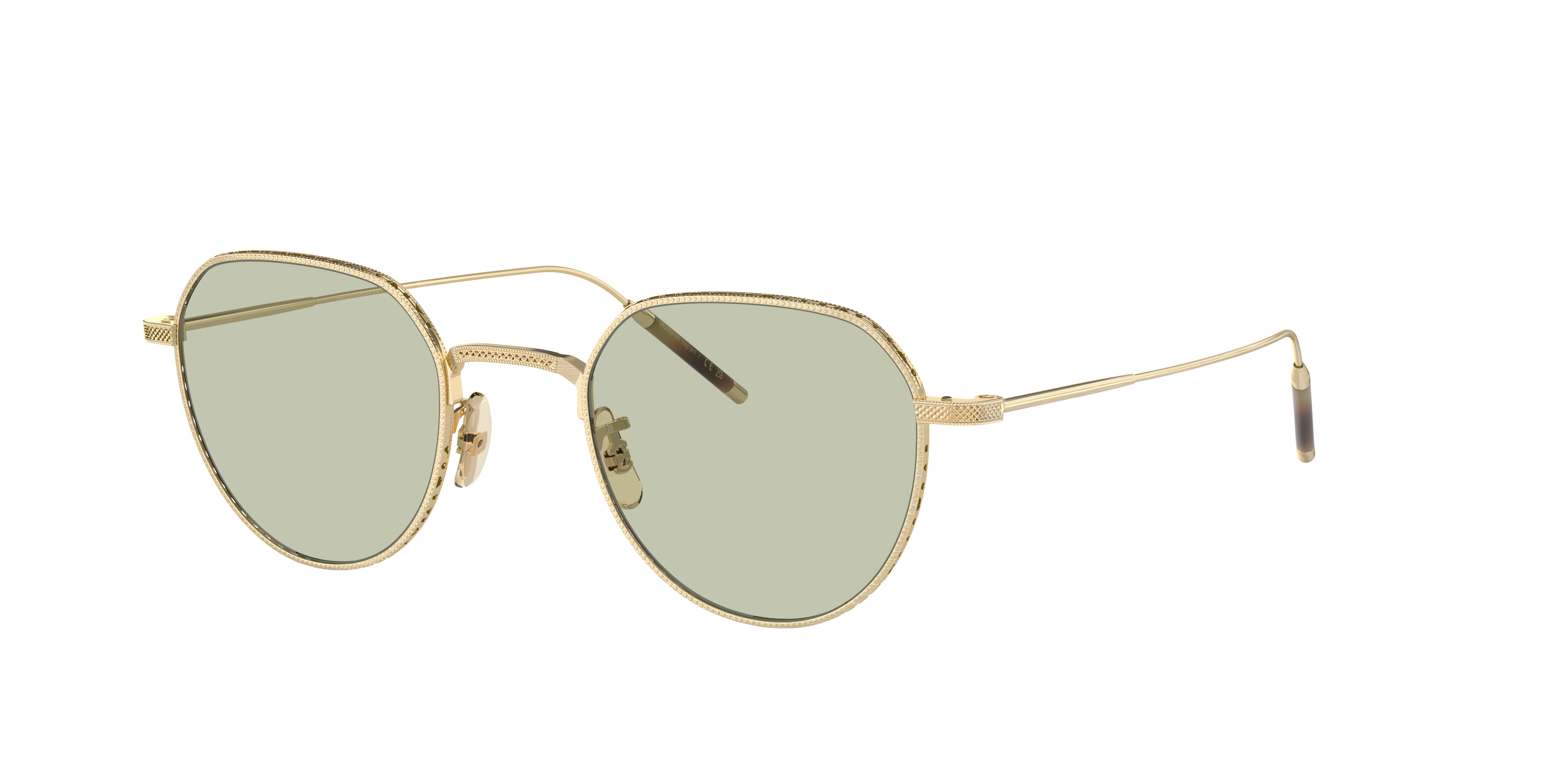 Oliver TK-4 Eyeglasses in Brushed Gold | Oliver®