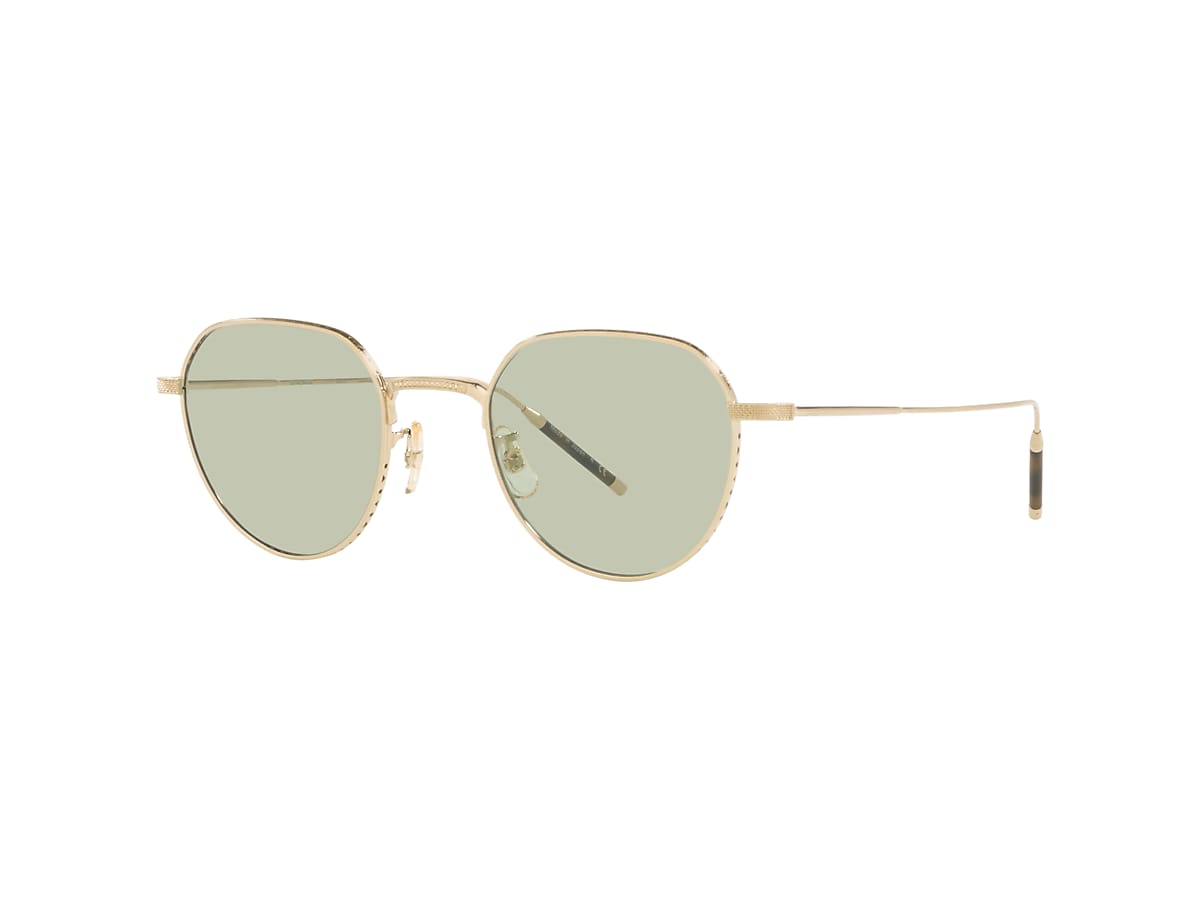 Oliver TK-4 Eyeglasses in Brushed Gold | Oliver® Oliver TK-4 Eyeglasses in Brushed Gold | Oliver®