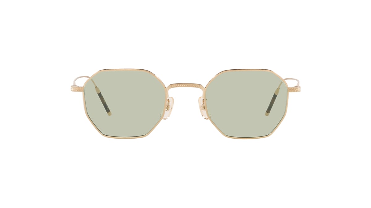 Oliver Peoples OV1299T TK-5 5311 匠 日本製 Oliver TK-5 Eyeglasses in Brushed Gold | Oliver®