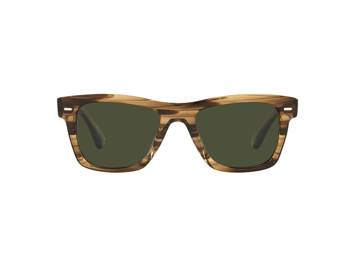 Oliver Oliver Sun Exclusive Sunglasses in Olive Smoke | Oliver®