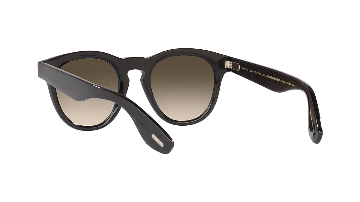 Oliver Nino Horn Sunglasses in Black Horn | Oliver® Oliver Nino Horn Sunglasses in Black Horn | Oliver®