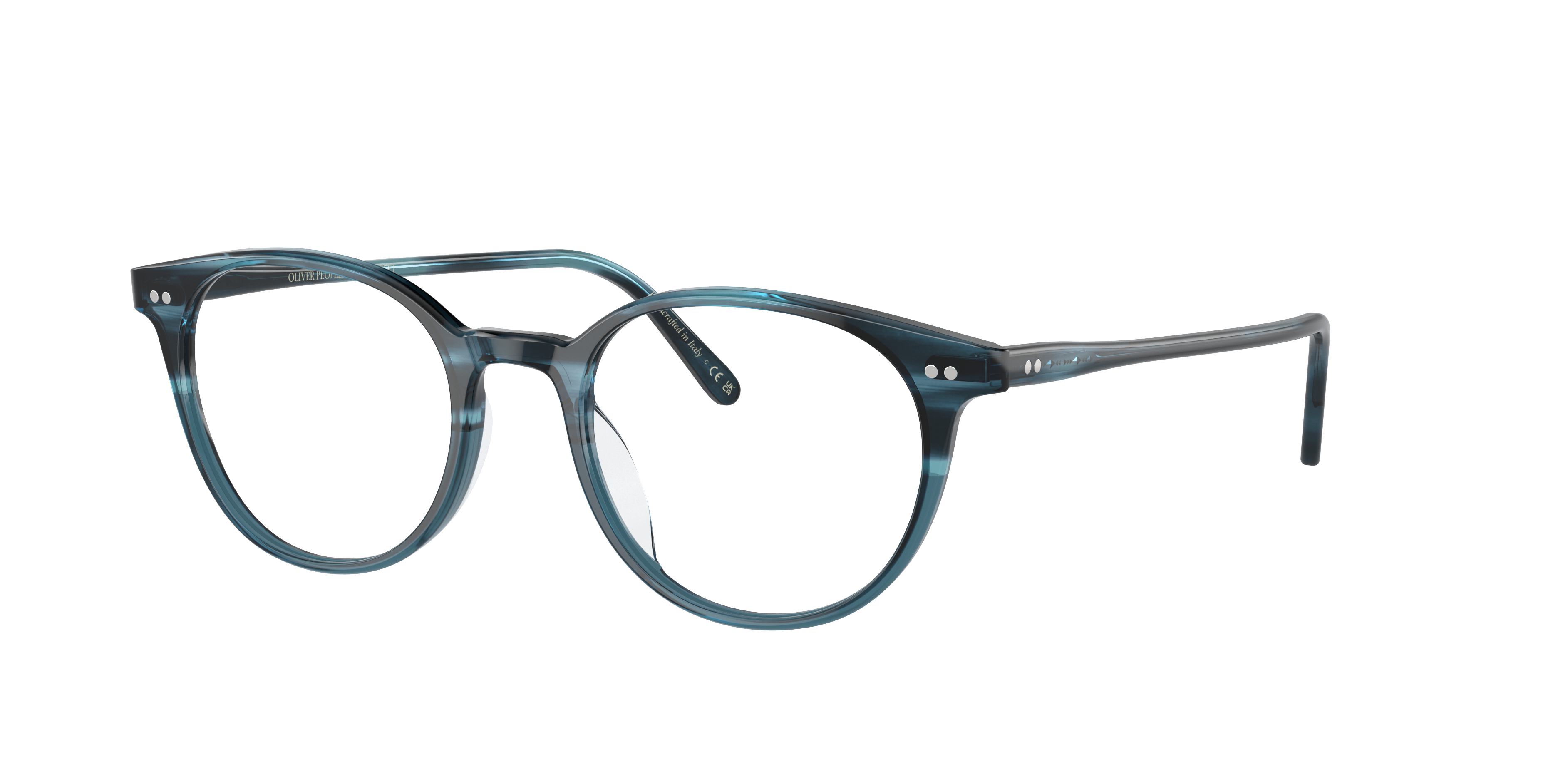 Oliver Mikett Eyeglasses in Teal VSB | Oliver®