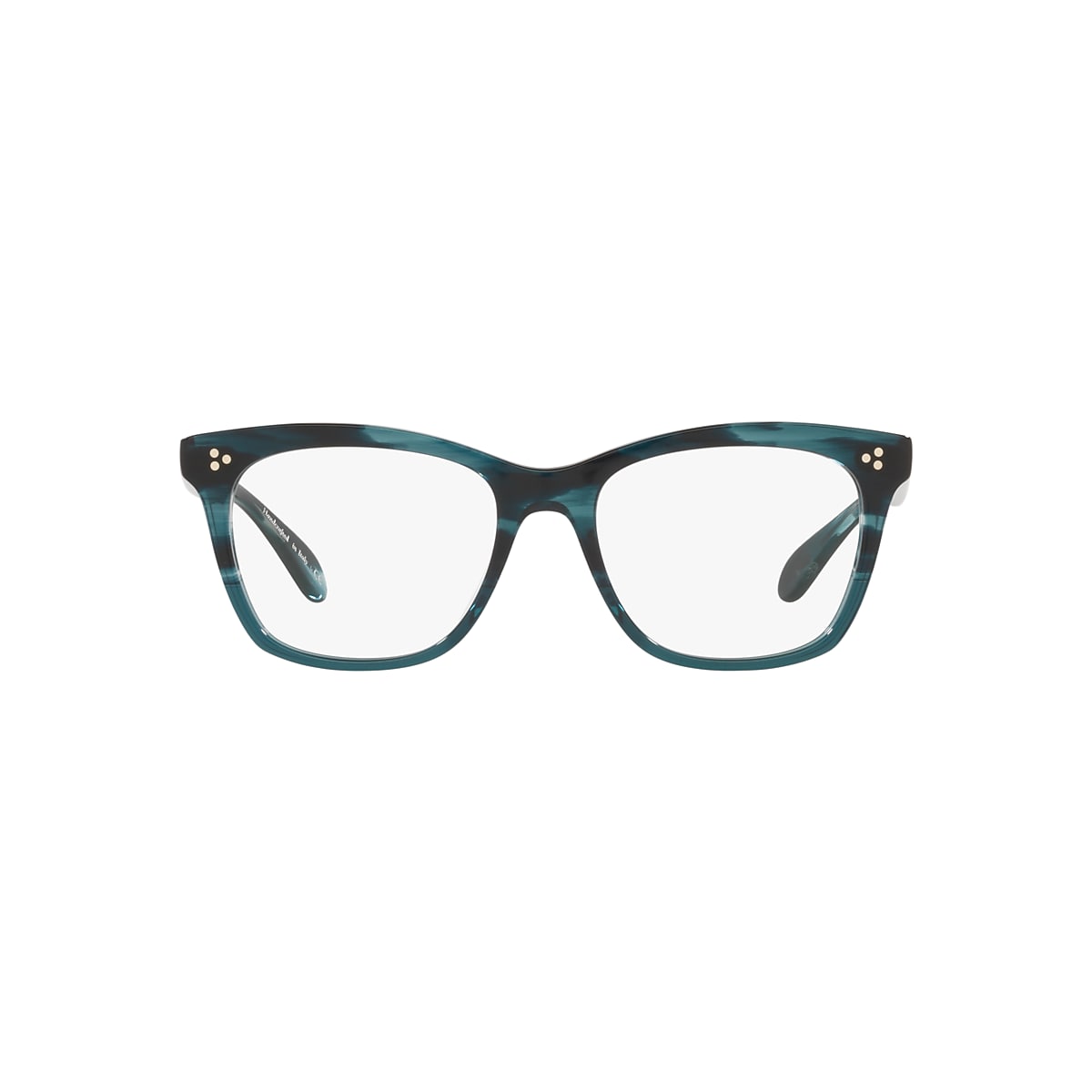 Oliver Penney Low Bridge Fit Eyeglasses in Teal VSB | Oliver®