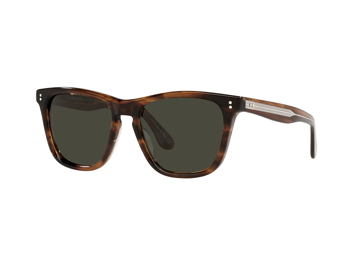 OLIVER PEOPLES ラウンドサングラス　Chelsea ブラウン　美品 OLIVER PEOPLES ラウンドサングラス Chelsea ブラウン 美品