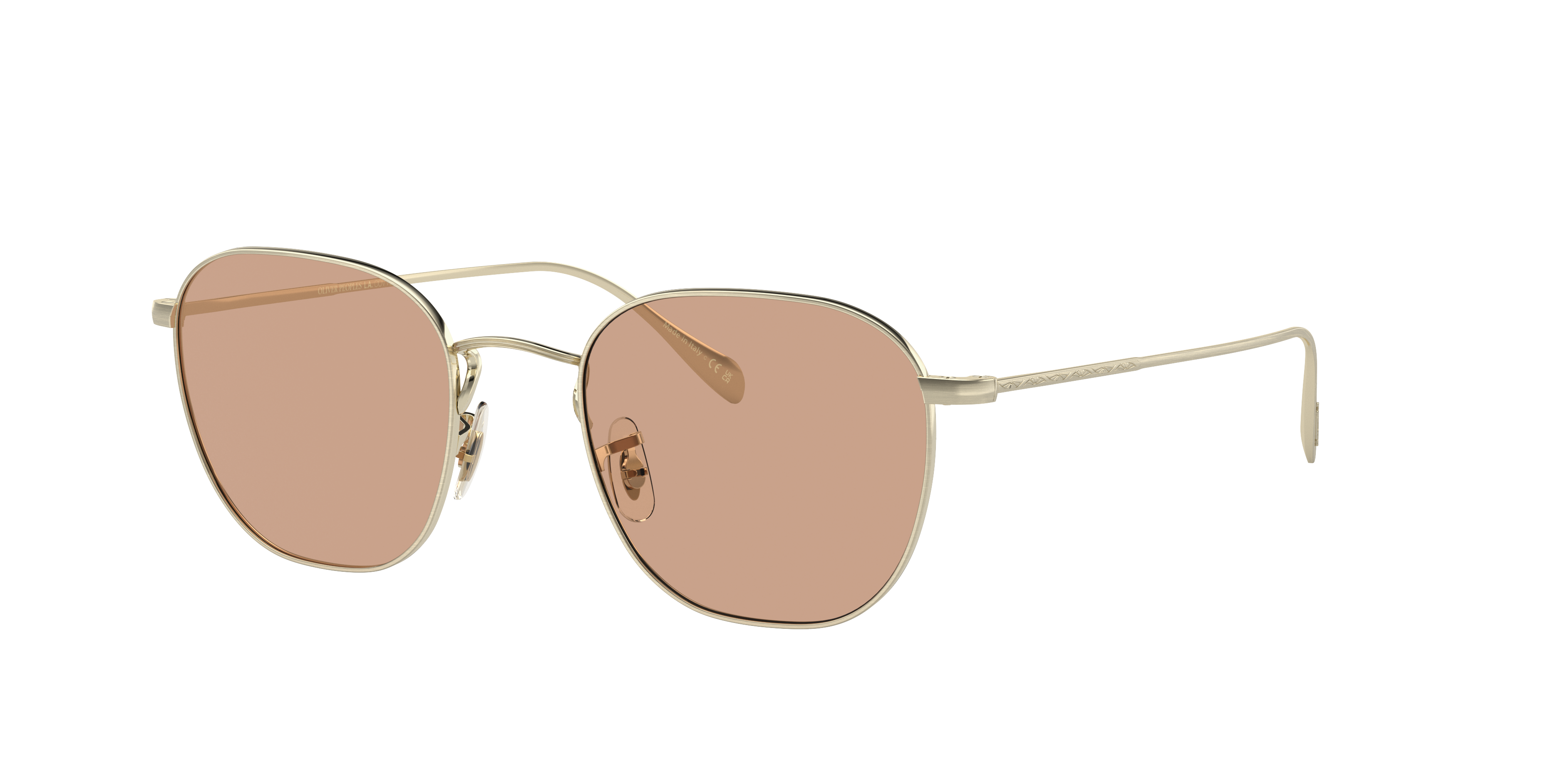Eyeglasses OV1305 - Brushed Gold - Dusk Beach - メタル | Oliver