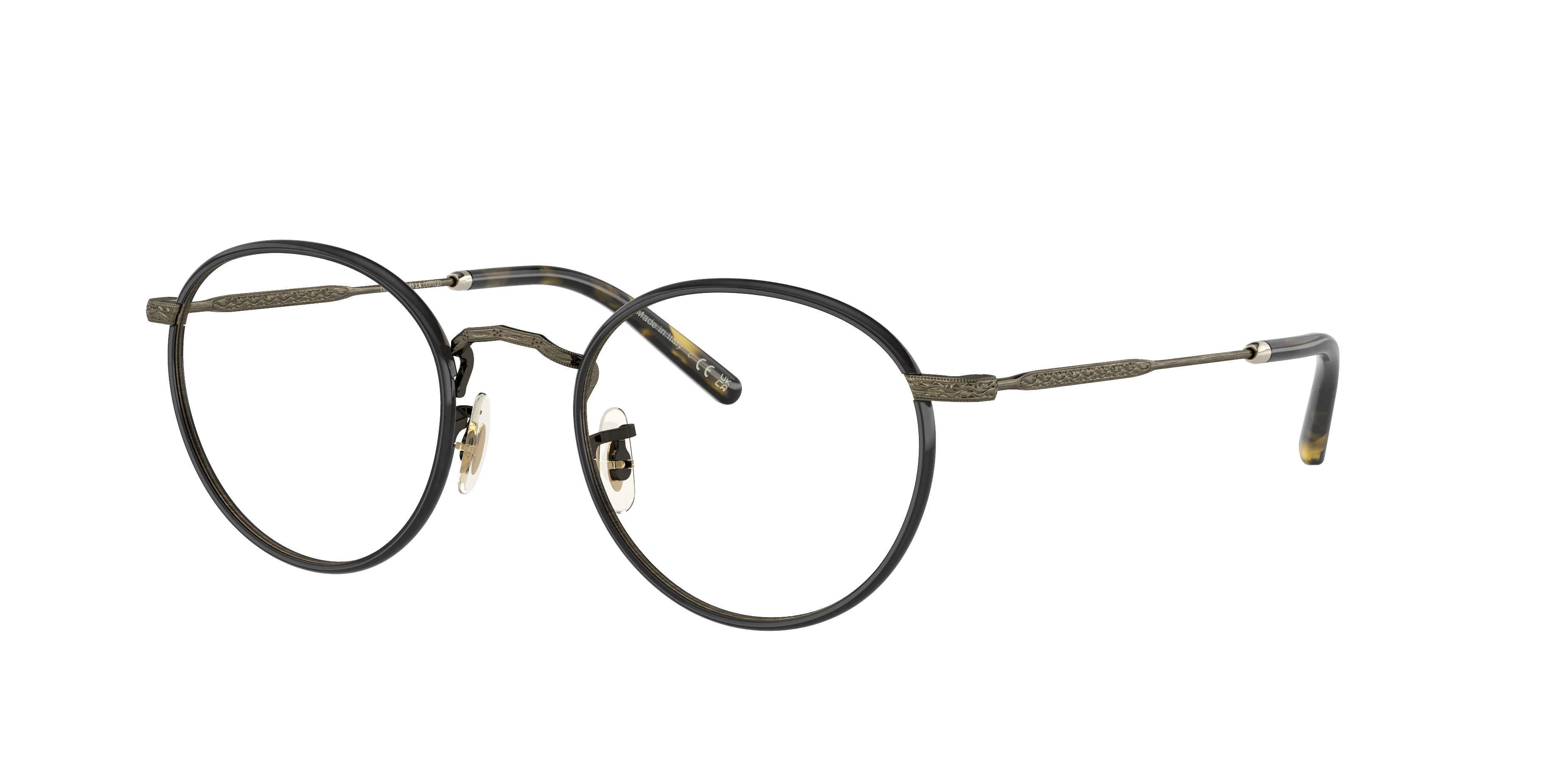 Oliver Carling Eyeglasses in Antique Gold/Black | Oliver®