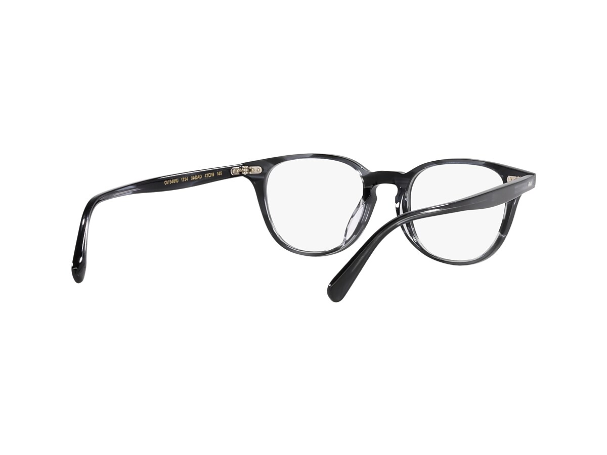 Oliver Sadao Eyeglasses in Dark Blue Smoke | Oliver®