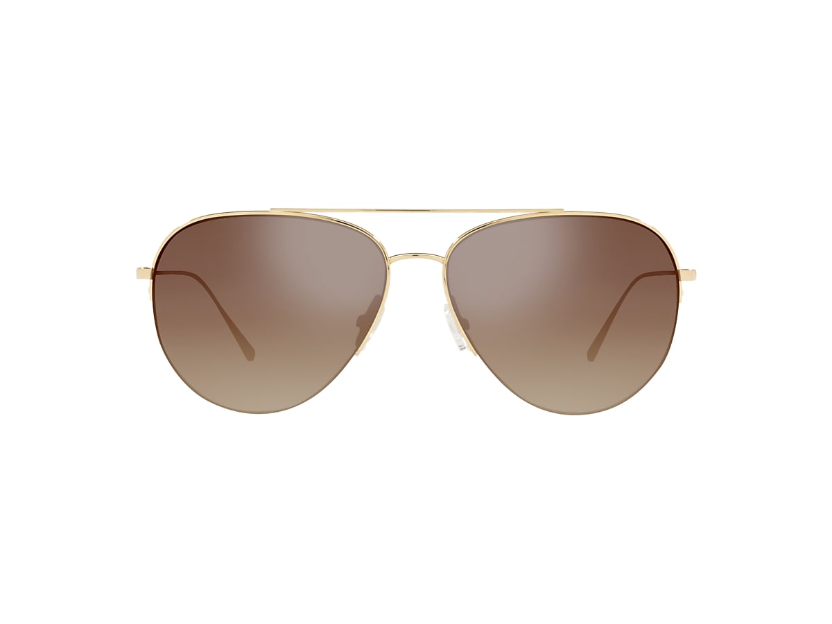 Oliver peoples shop rockmore aviator sunglasses