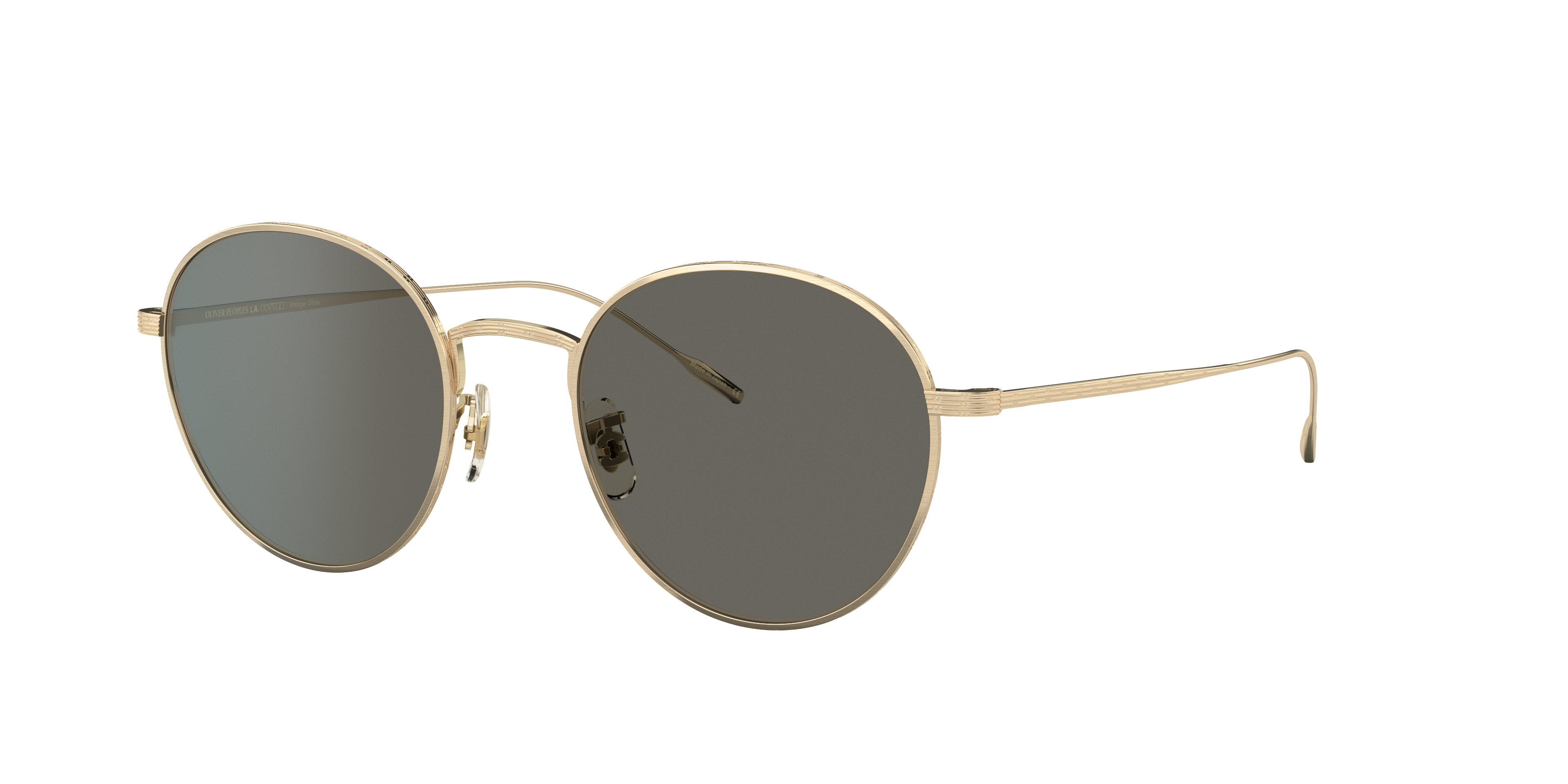 Sunglasses OV1306ST - Brushed Gold - Carbon Grey - チタニウム 