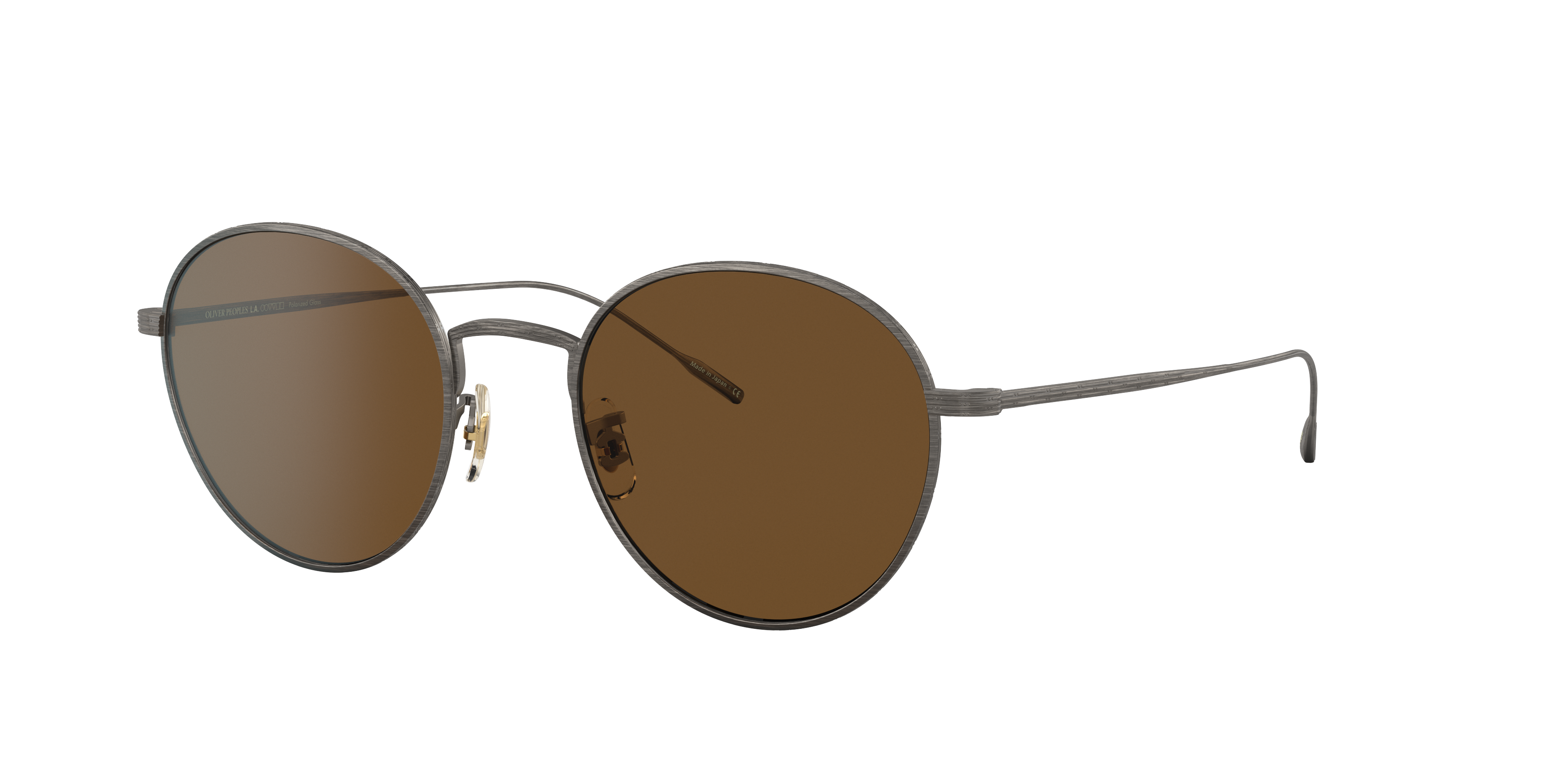 Sunglasses OV1306ST - Antique Pewter - True Brown Polar