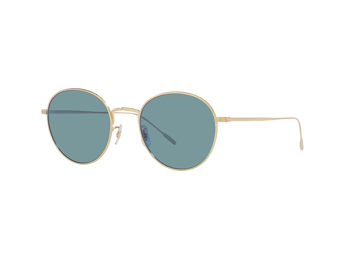 Sunglasses OV1306ST - Brushed Gold - Teal Polar - チタニウム