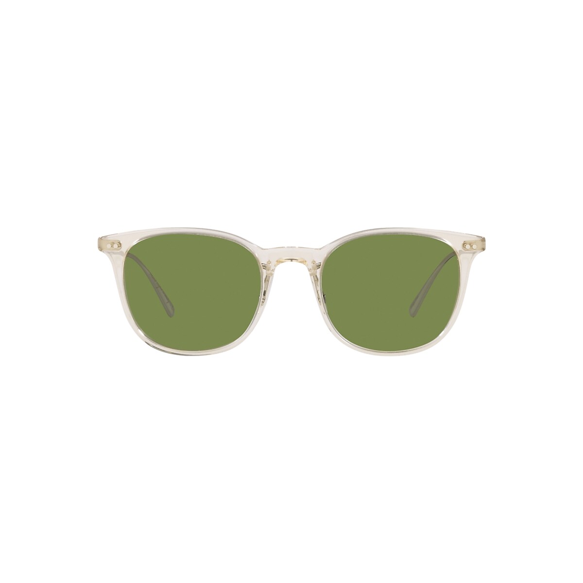 Oliver Gerardo Sunglasses in Buff/Brushed Silver | Oliver®