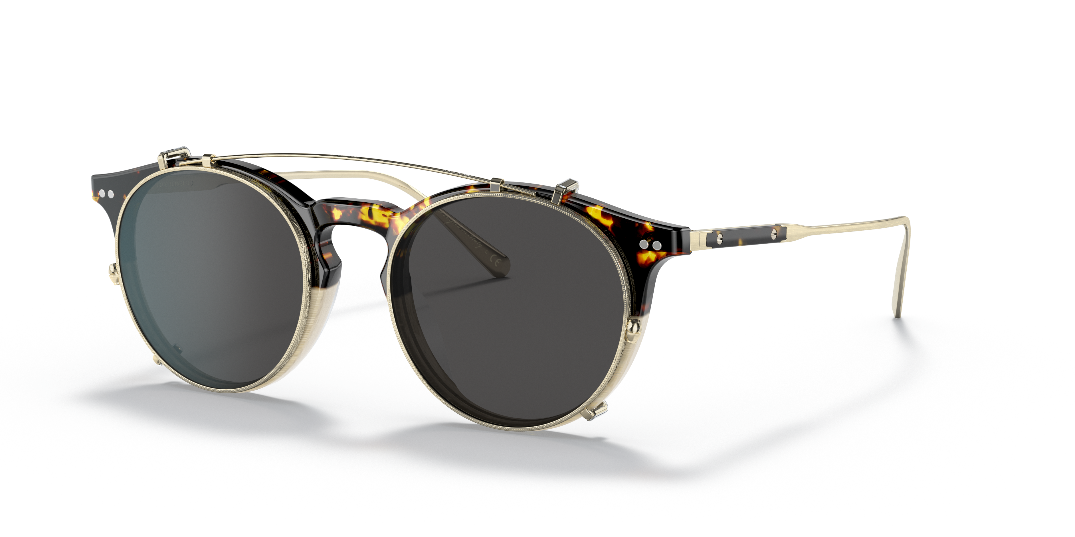 Occhiali Da Sole OV5483M - DTB/Beige Silk/Brushed Gold - Grigio -  Acetate/Metal | Oliver Peoples Italia