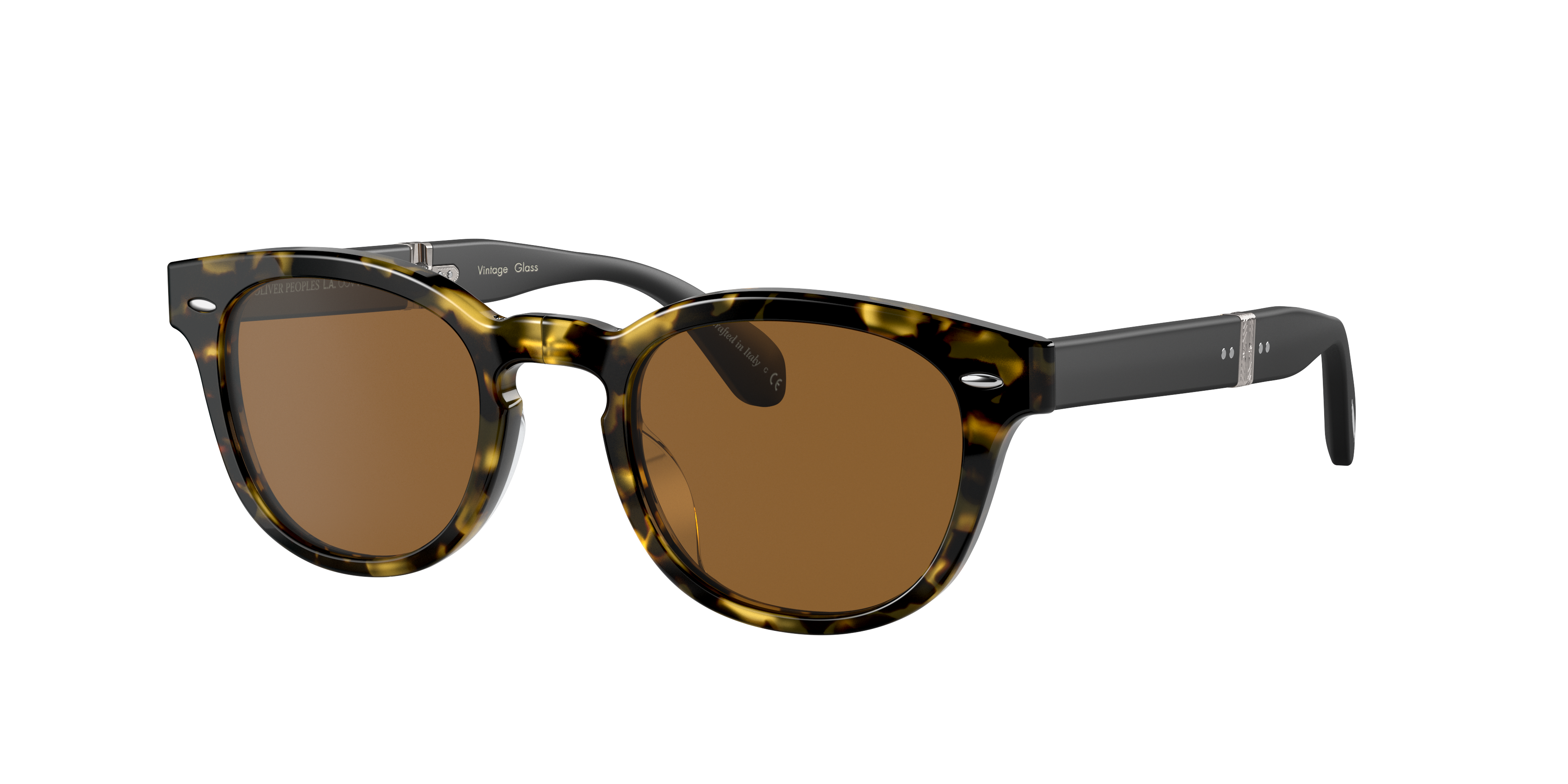 Oliver Sheldrake 1950 Exclusive Sunglasses in Vintage DTBK/Semi ...