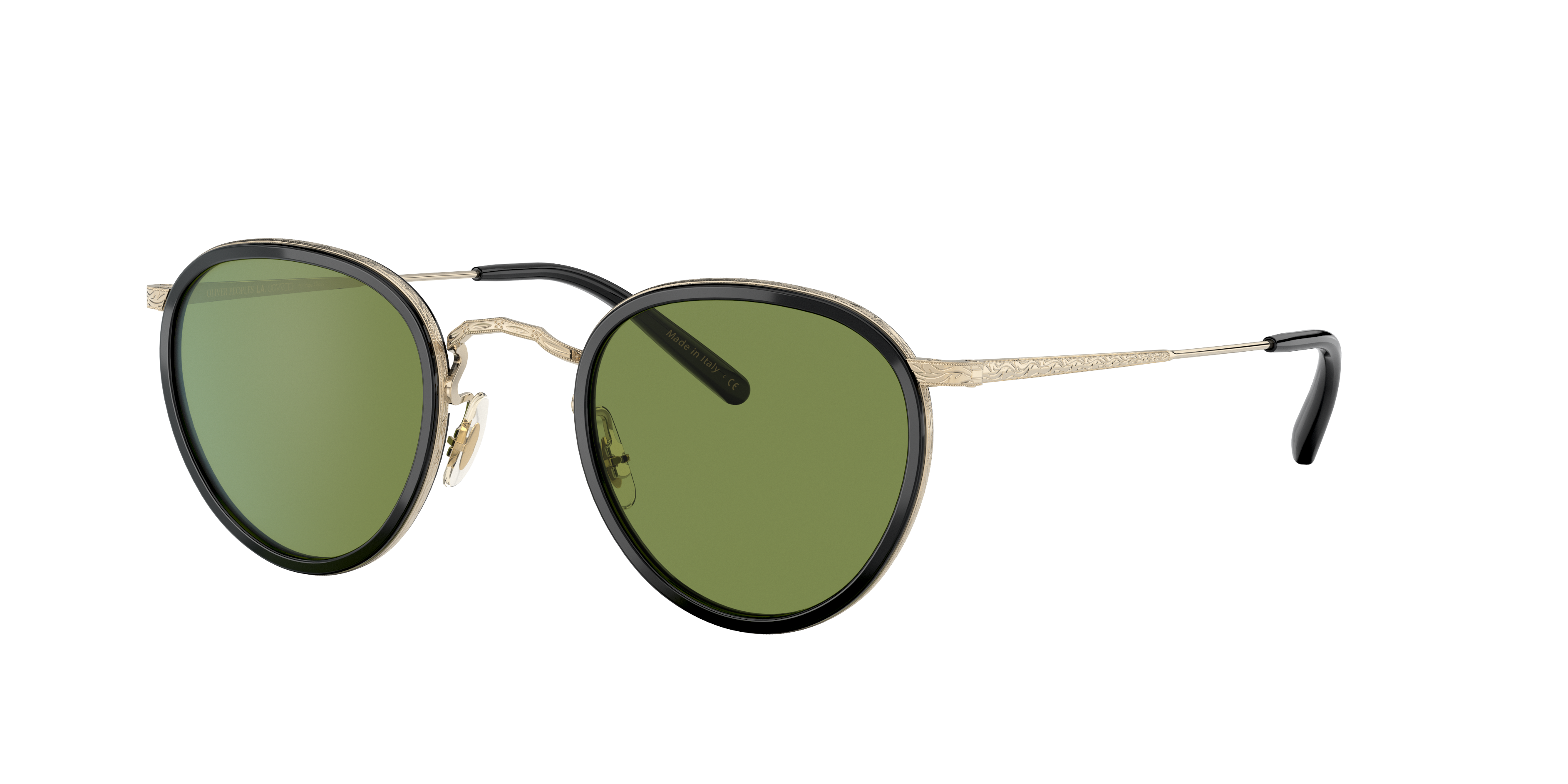 Oliver MP-2 Sun Exclusive Sunglasses in Black/Gold | Oliver®