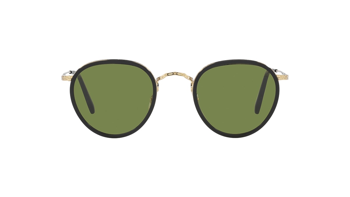 Oliver MP-2 Sun Exclusive Sunglasses in Black/Gold | Oliver®