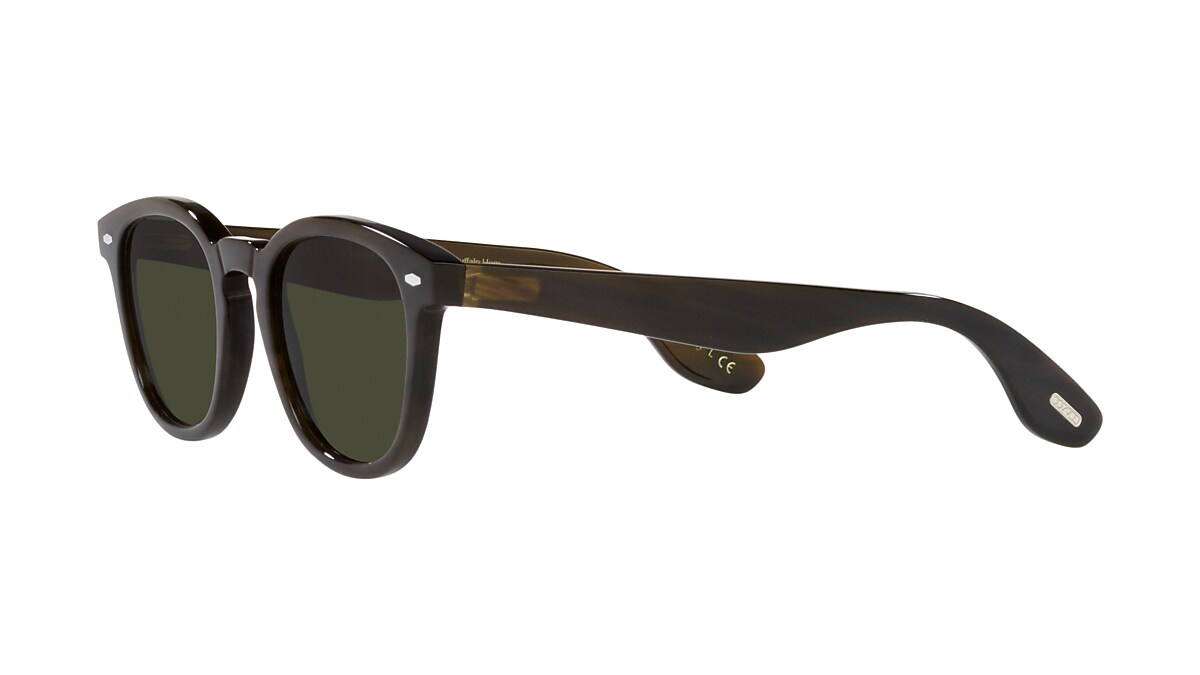 Oliver Jep Horn Sunglasses in Light Brown Horn | Oliver®