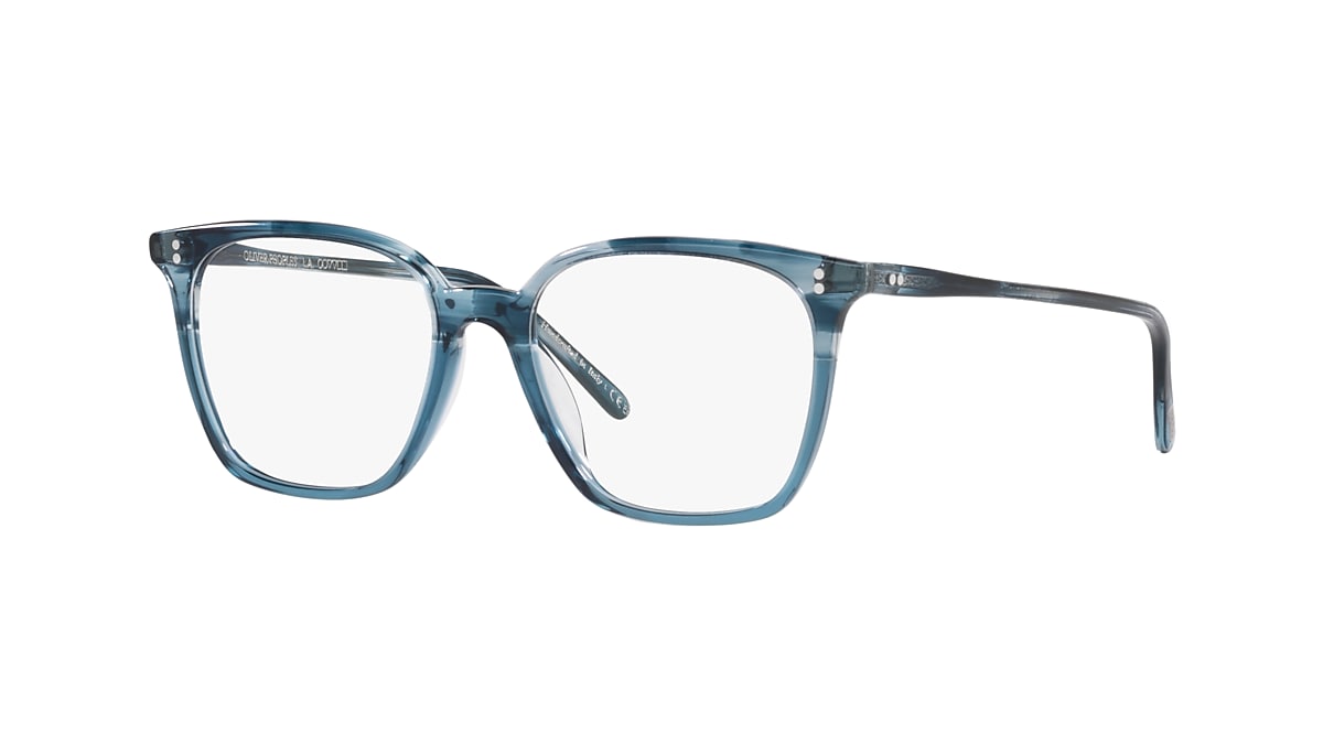 OLIVER PEOPLES 49□21-140 ブルーレンズ Oliver Ollis Eyeglasses in Deep Blue | Oliver®