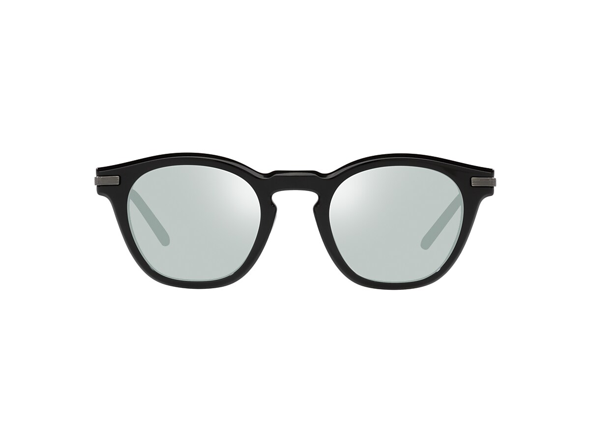 Oliver Len Eyeglasses in Black/Pewter | Oliver® Oliver Len Eyeglasses in Black/Pewter | Oliver®