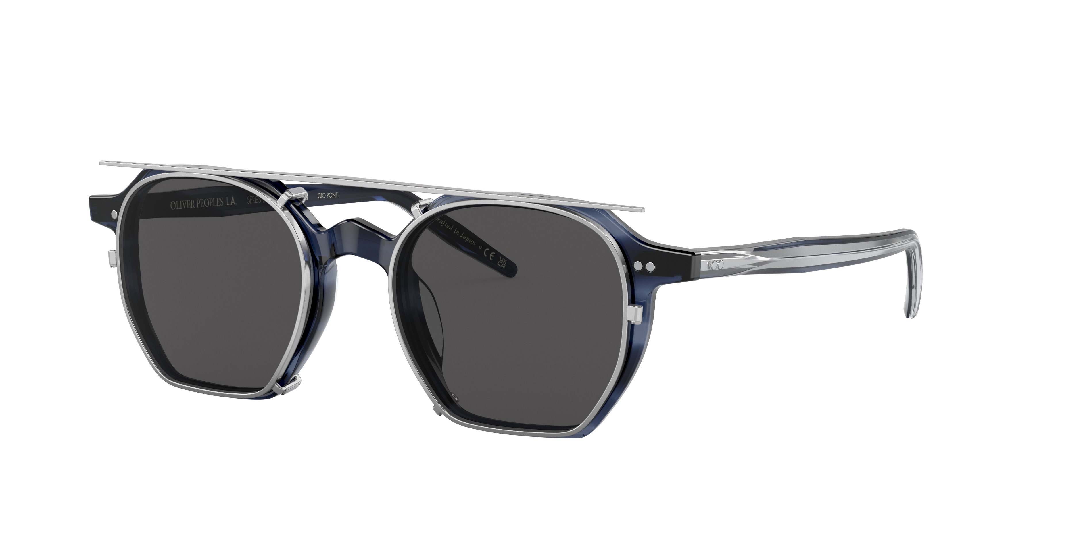 Oliver G.Ponti-5 Eyeglasses in G.P Blue Tortoise | Oliver®