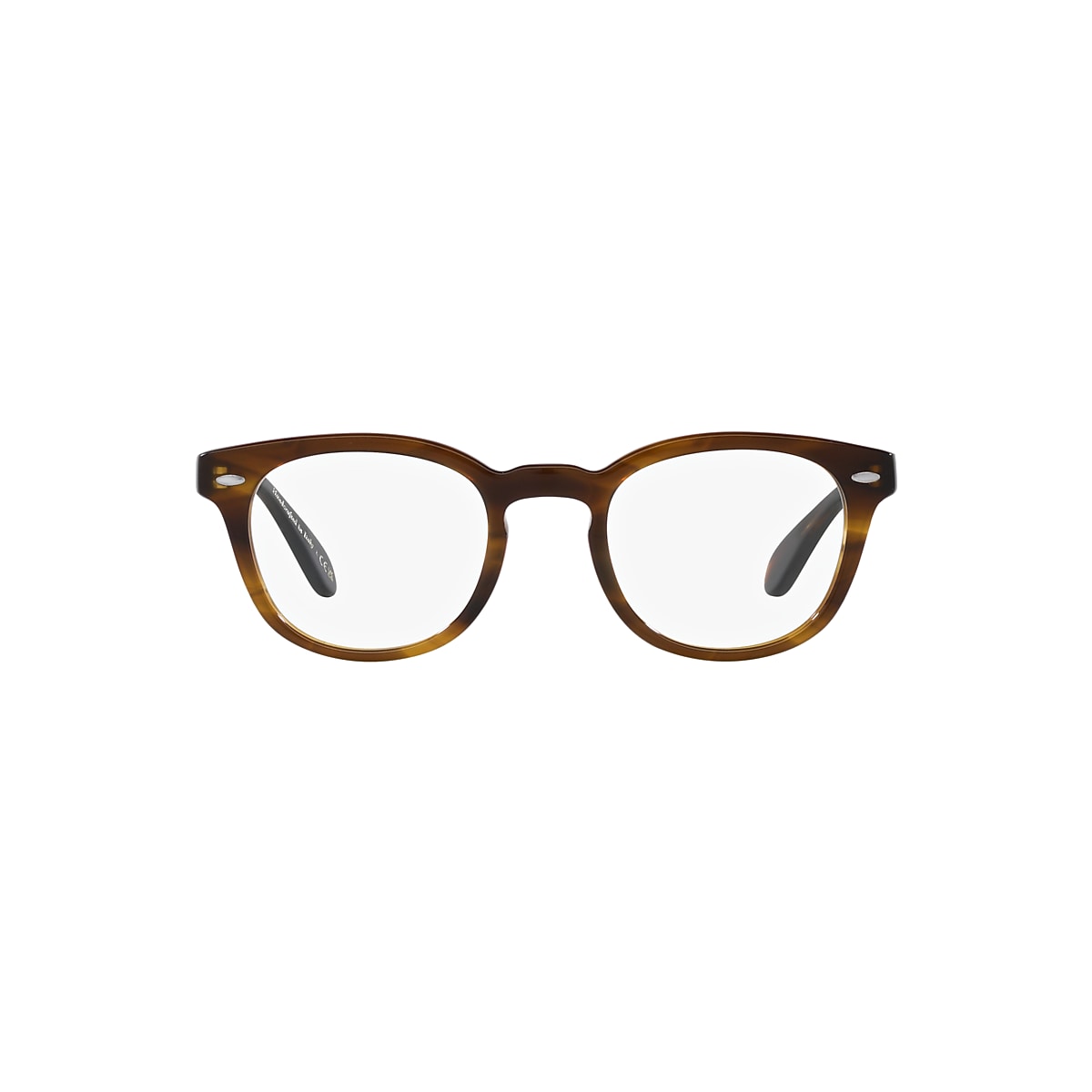 Oliver Sheldrake Low Bridge Fit Eyeglasses in Bark | Oliver®