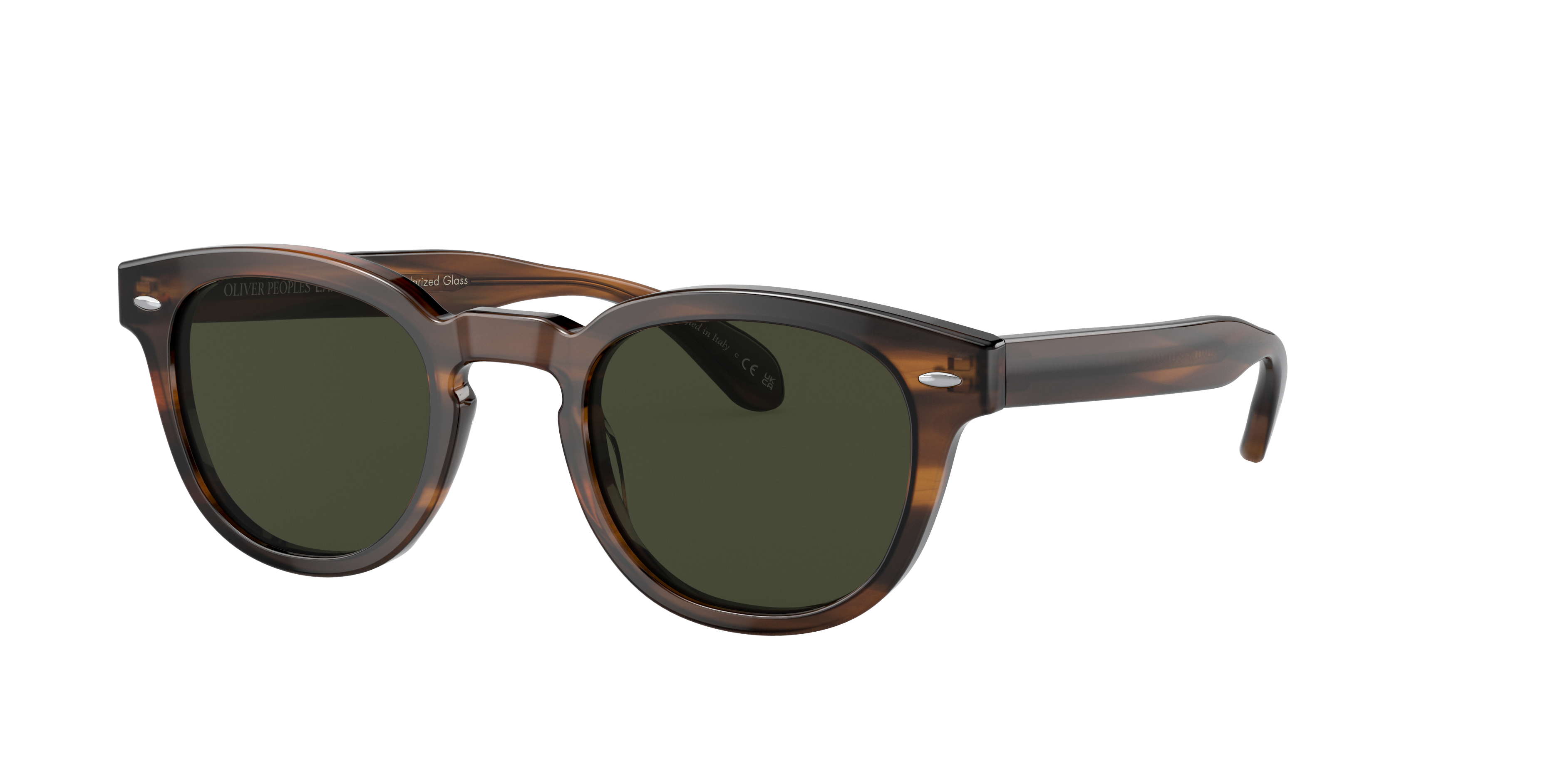 Oliver Sheldrake Sun-F Sunglasses in Tuscany Tortoise | Oliver®