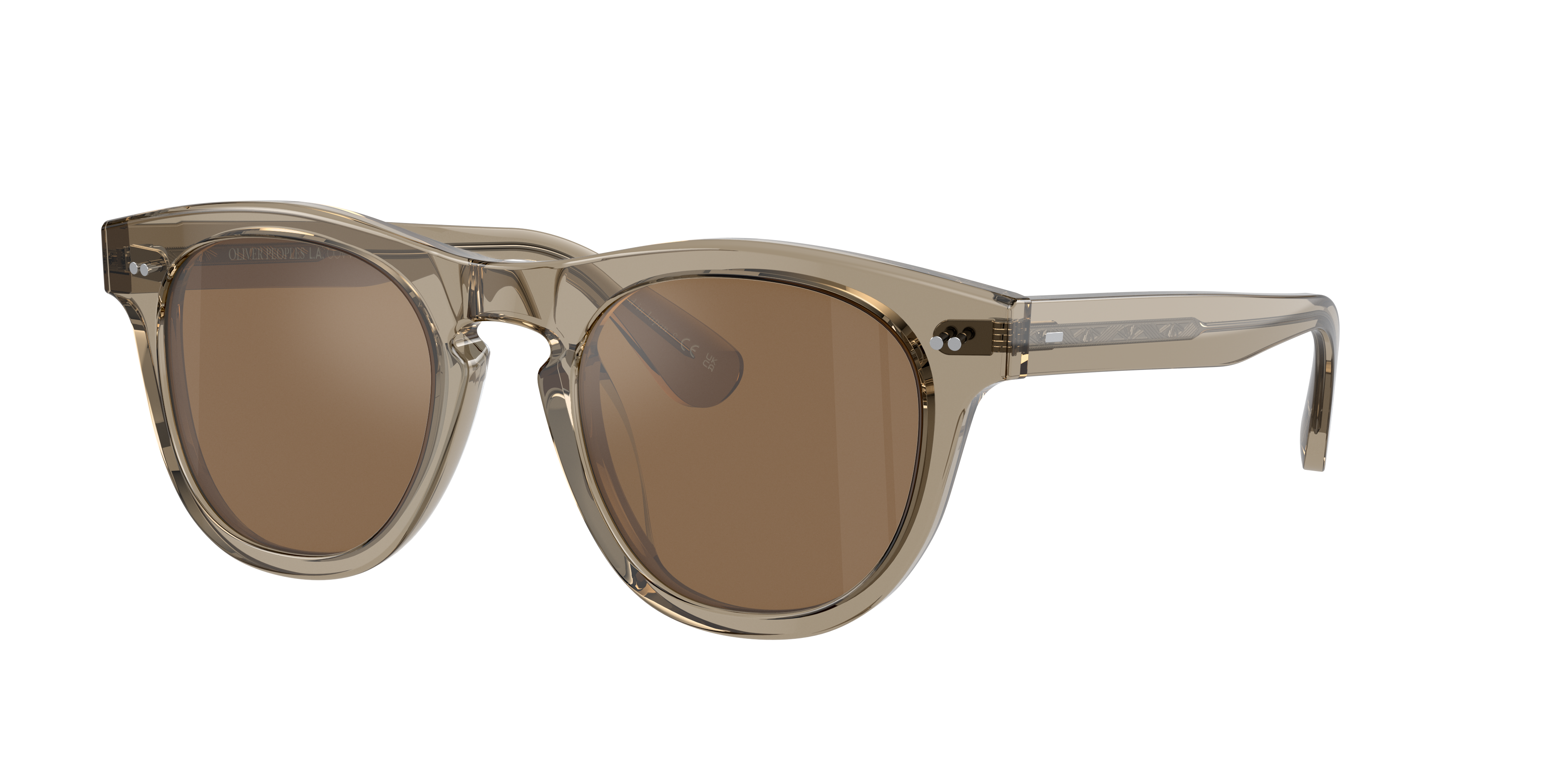 Sunglasses OV5509SU - Sencha - Cognac Mirror - アセテート | Oliver