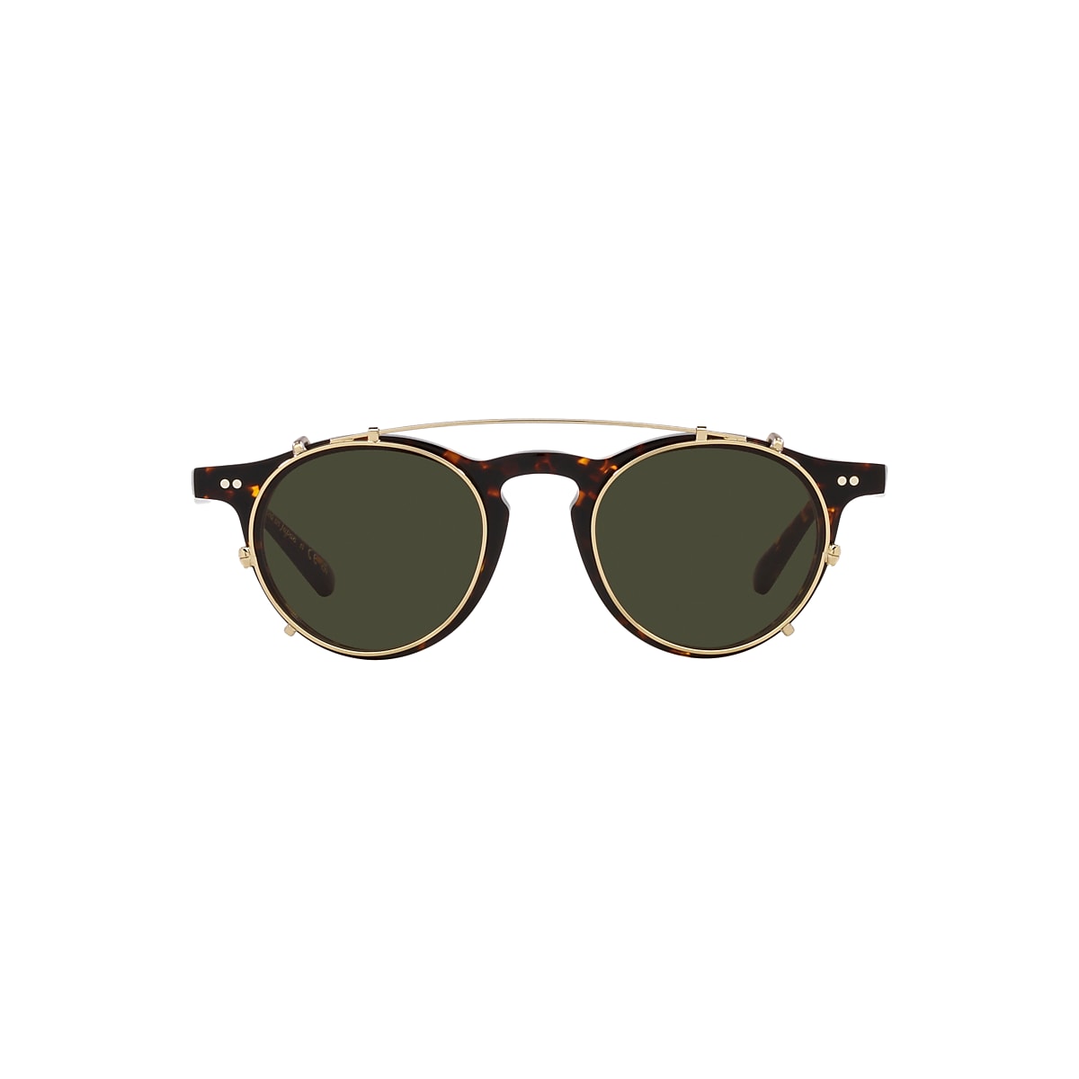 未使用OLIVER PEOPLES 507C Clip on Oliver Coleridge Clip Eyeglasses in Antique Gold | Oliver®