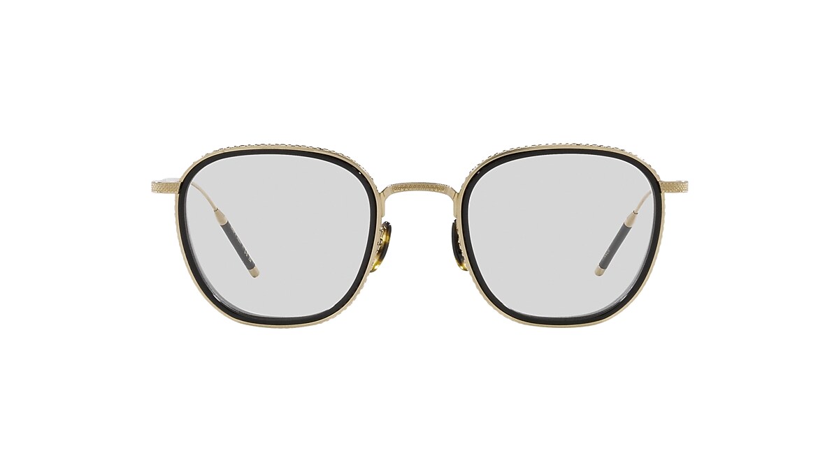 Oliver TK-9 Eyeglasses in Gold/Black | Oliver®