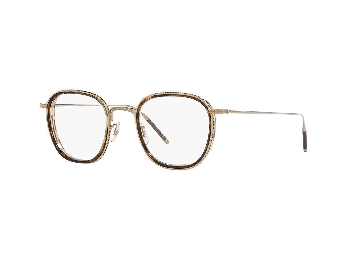 Oliver TK-9 Eyeglasses in Gold/Tuscany Tortoise | Oliver®