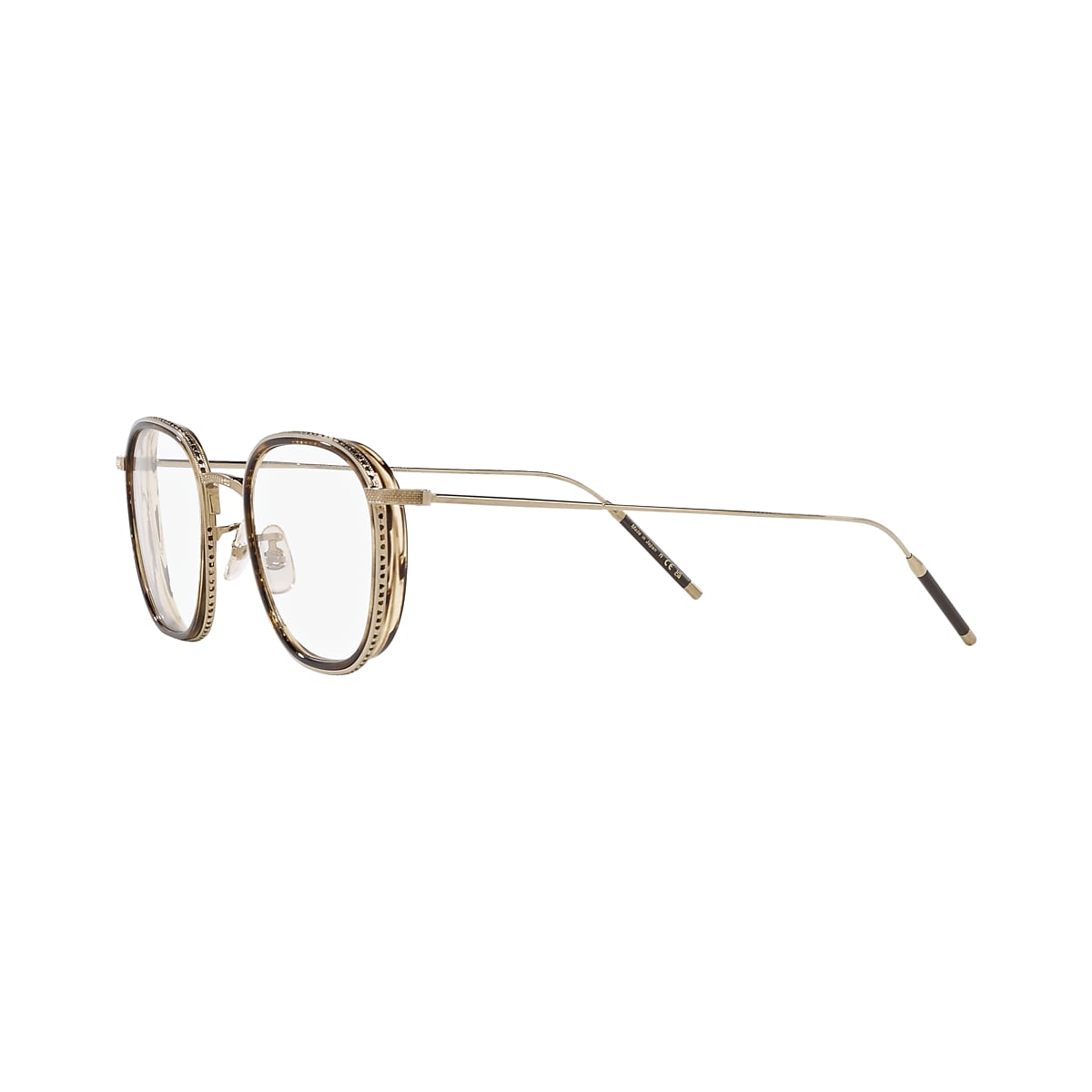 Oliver TK-9 Eyeglasses in Gold/Tuscany Tortoise | Oliver® Oliver TK-9 Eyeglasses in Gold/Tuscany Tortoise | Oliver®