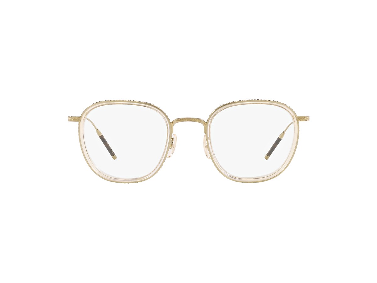 Oliver TK-9 Eyeglasses in Gold/Buff | Oliver®