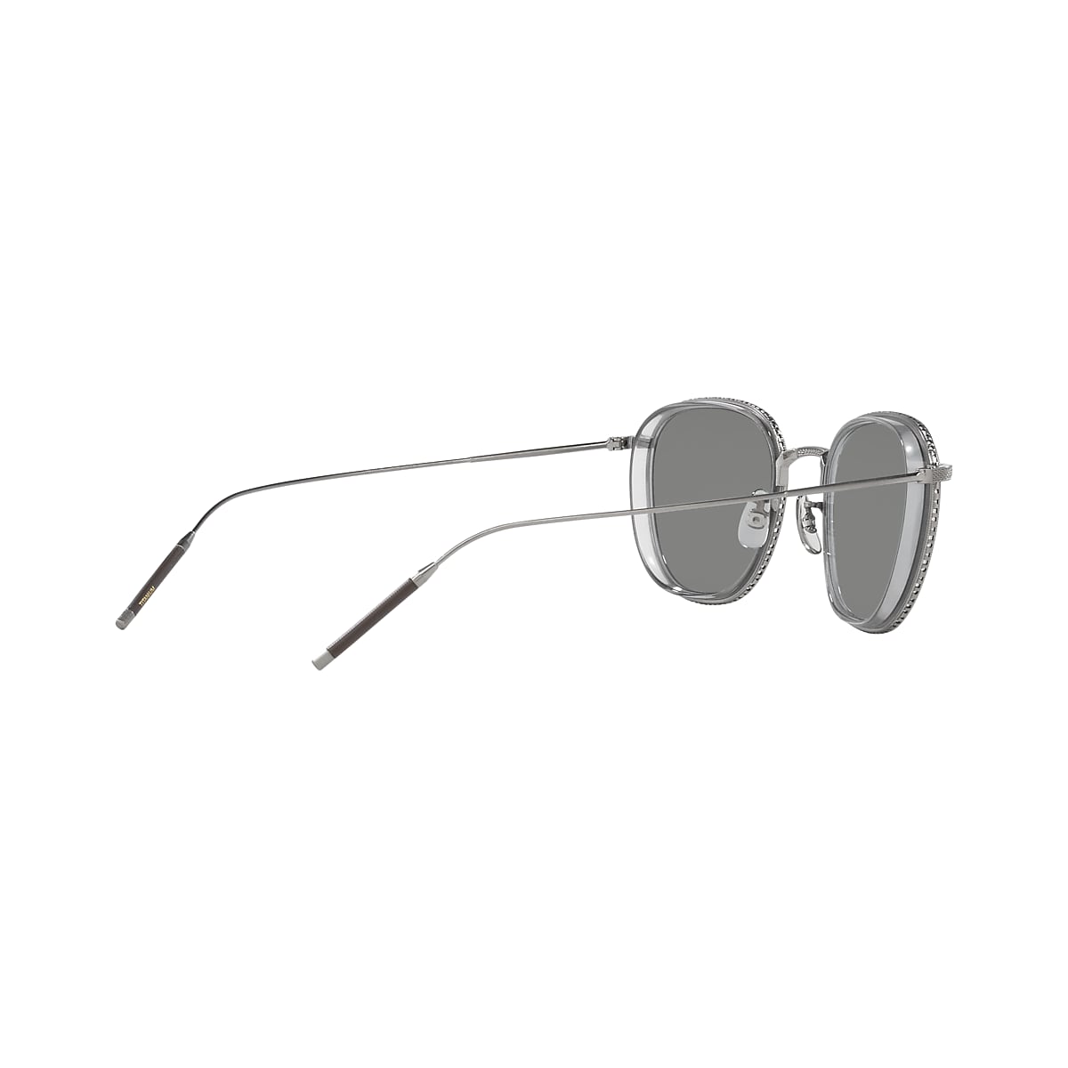 Oliver TK-9 Eyeglasses in Silver/Workman Grey | Oliver®