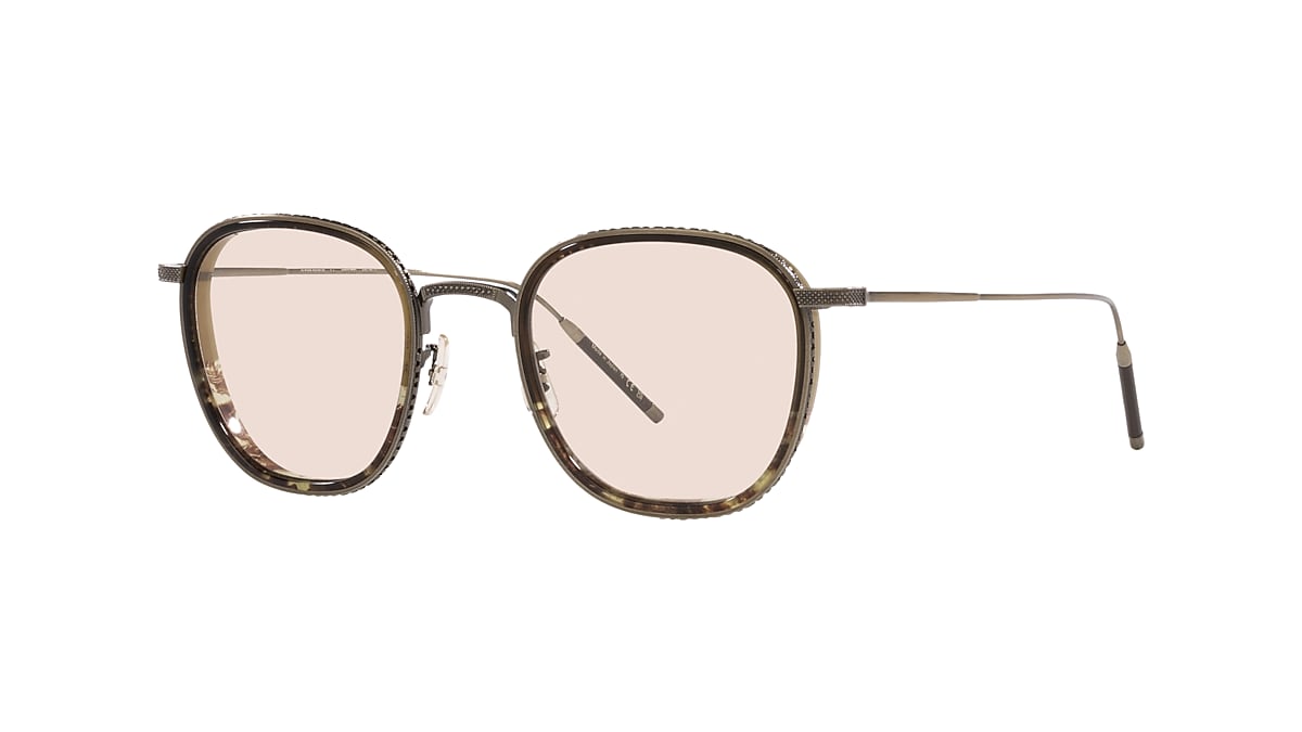 Oliver TK-9 Eyeglasses in Antique Gold/Espresso/382 Gradient | Oliver®