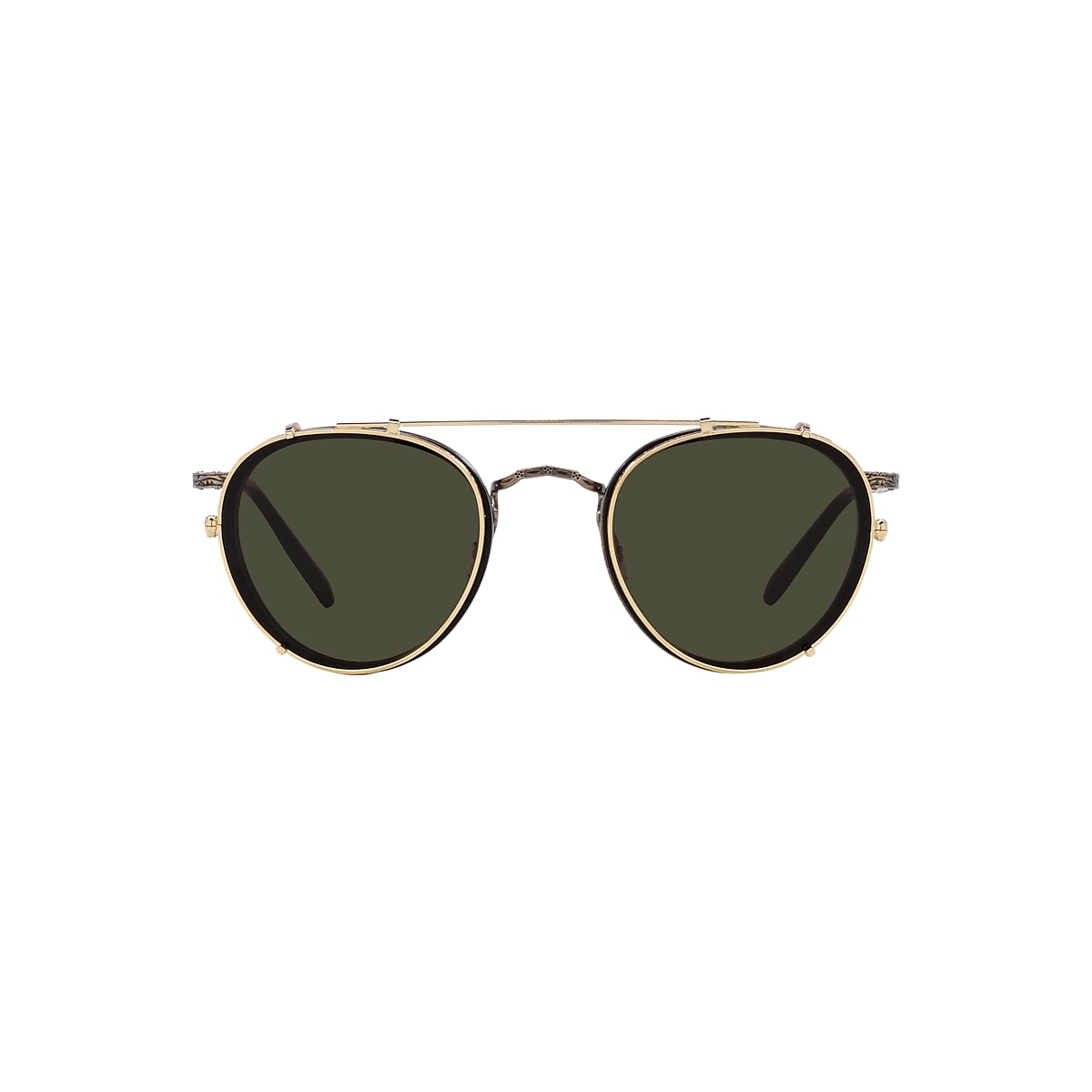 Oliver MP-2 Clip Eyeglasses in Gold | Oliver®