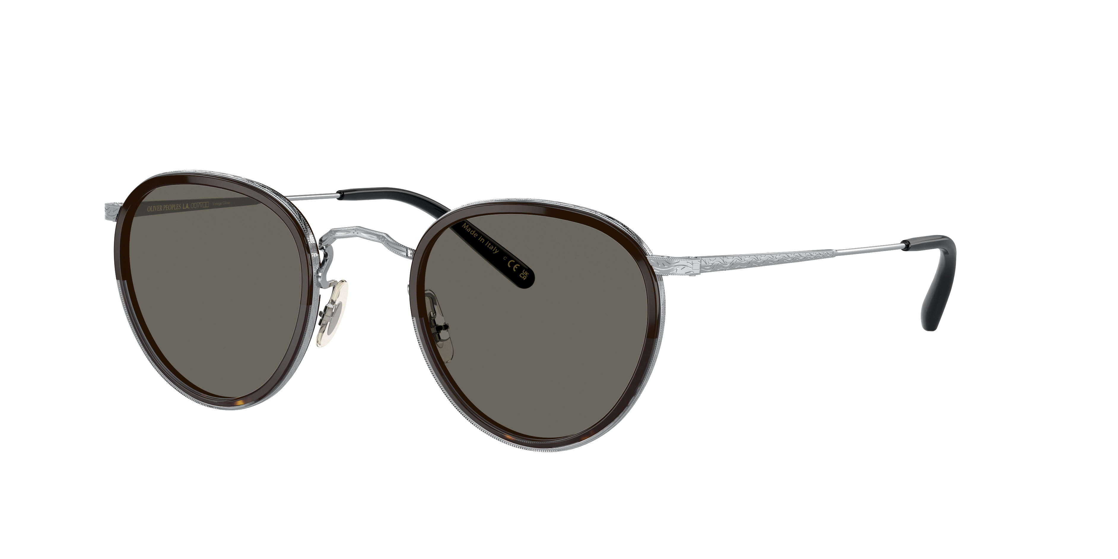 Oliver MP-2 Sun Sunglasses in Black/362 Gradient/Silver | Oliver®