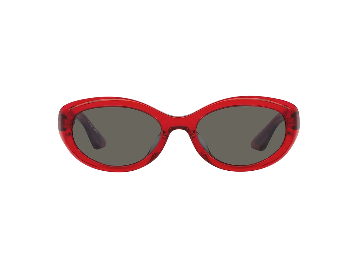 Oliver 1969C Sunglasses in Translucent Red | Oliver®