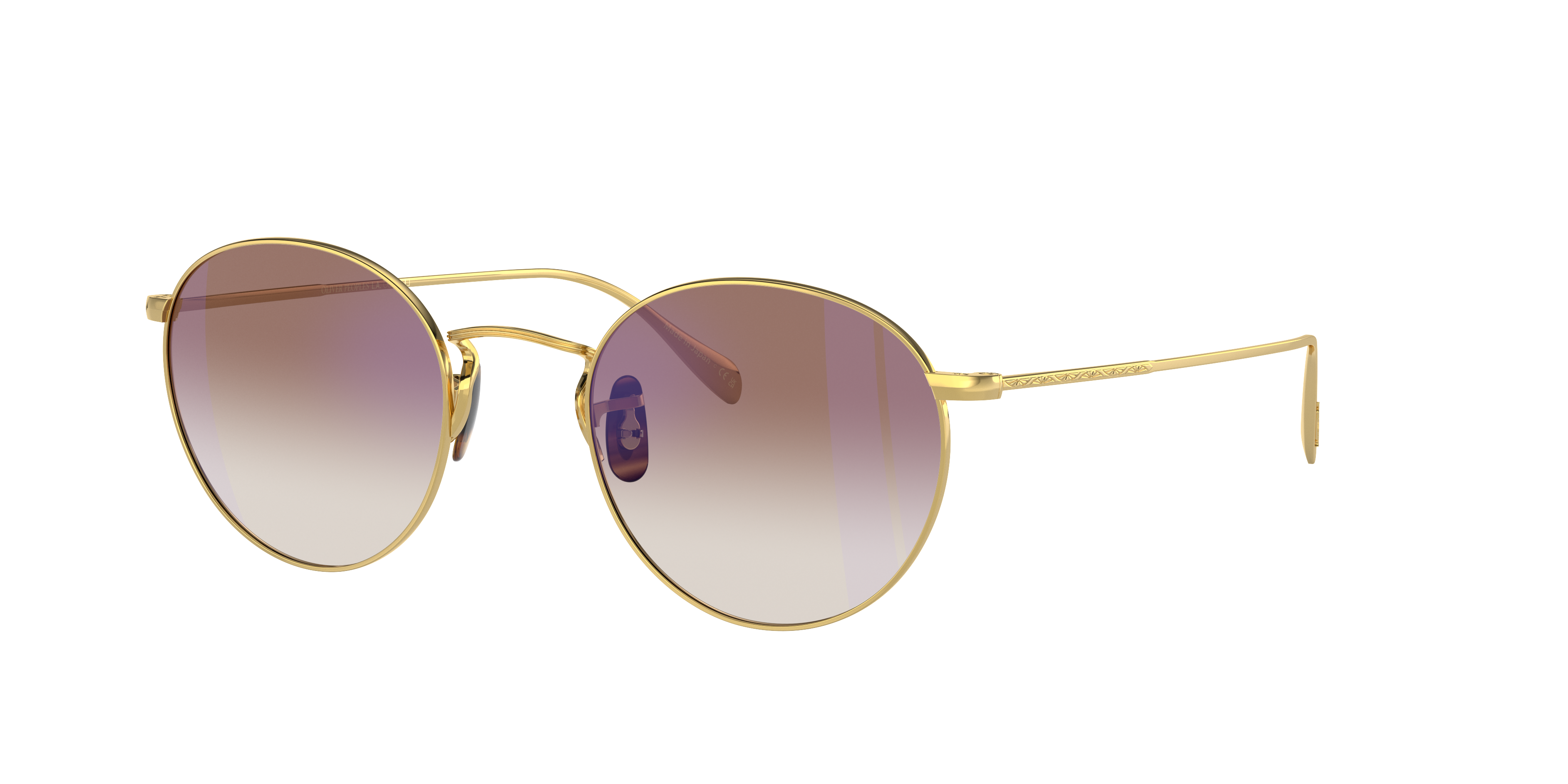 Pure gold store eyeglasses frame