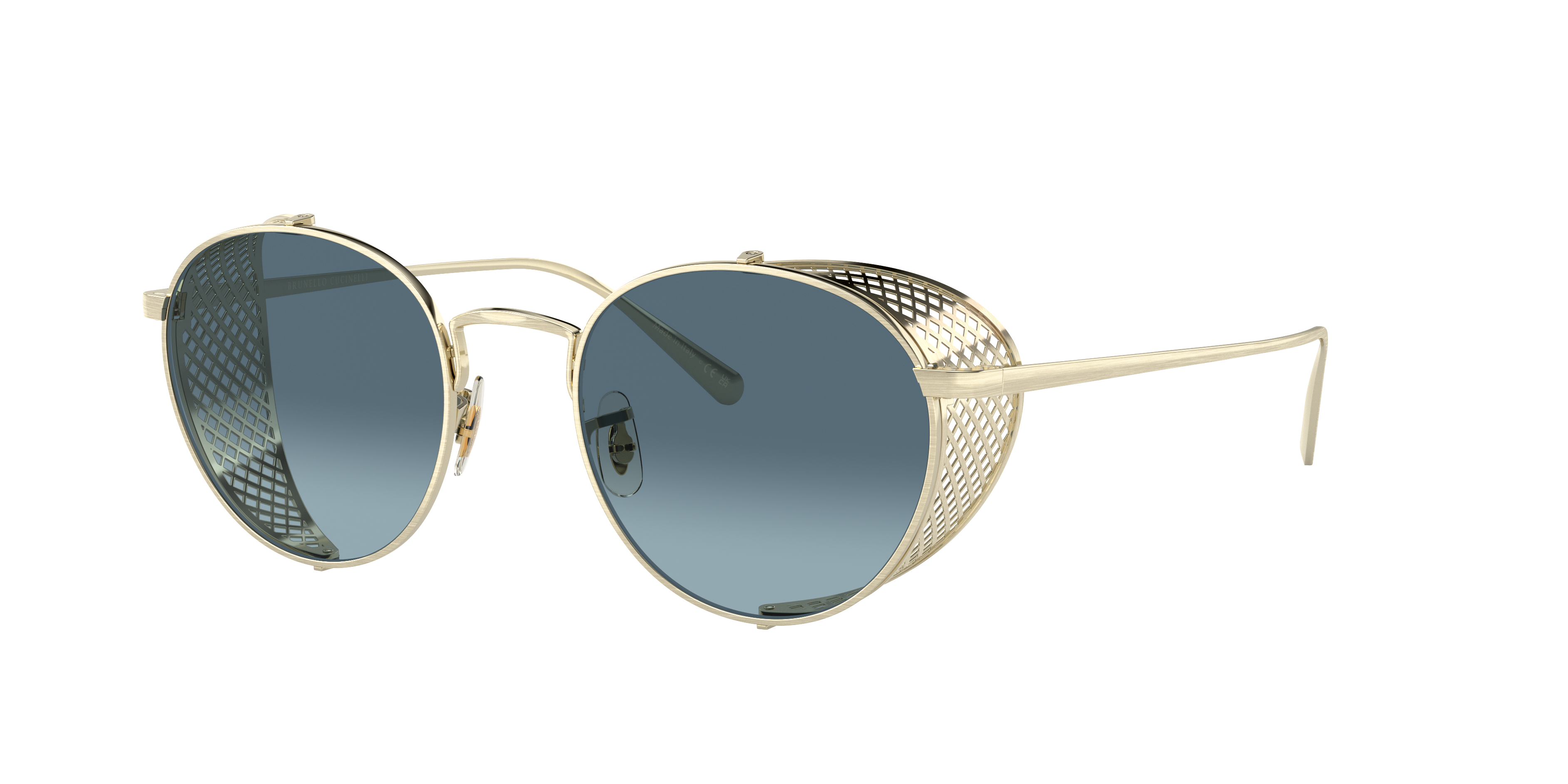 Oliver Cesarino-M Sunglasses in Brushed Gold | Oliver®