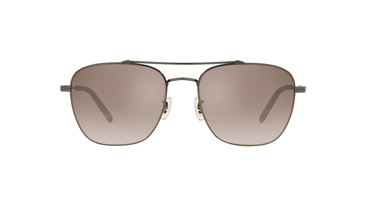 OLIVER PEOPLES × ブルネロクチネリ MARSAN サングラス ② Oliver Marsan Sunglasses in Antique Gold | Oliver®