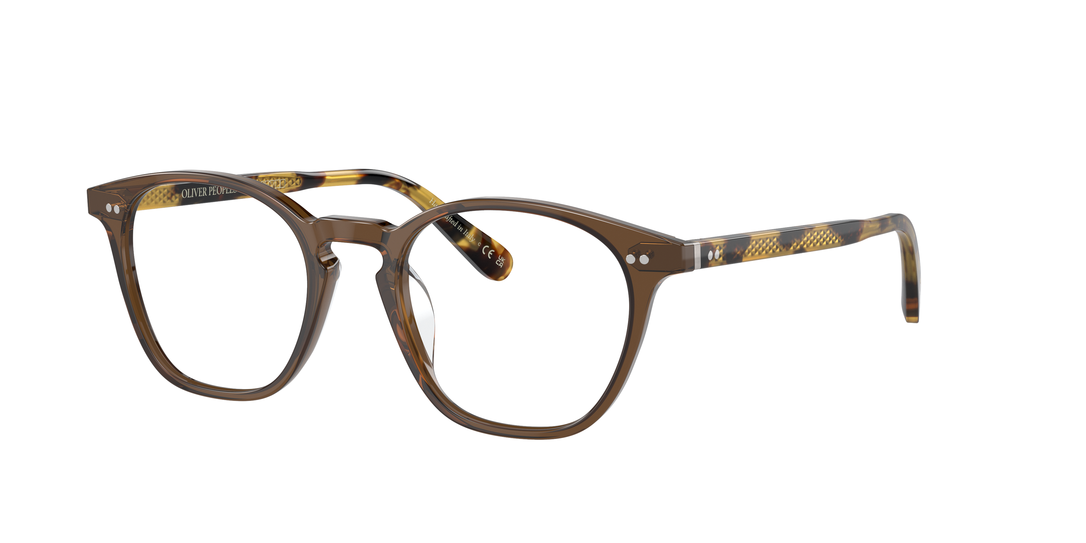 Oliver Ronne Eyeglasses in Espresso/YTB | Oliver®