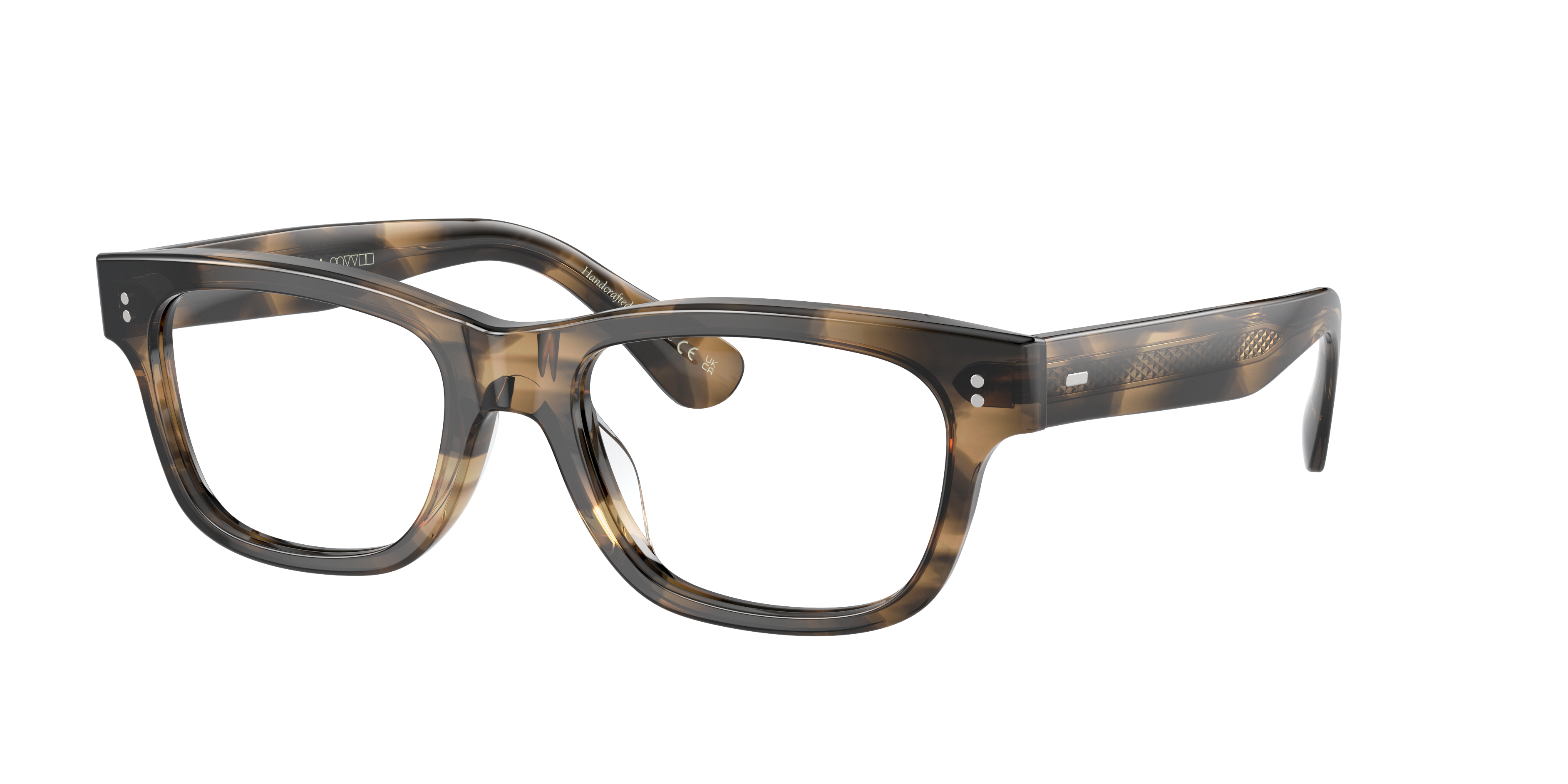 Eyeglasses OV5540U - Teakwood - Clear - アセテート | Oliver