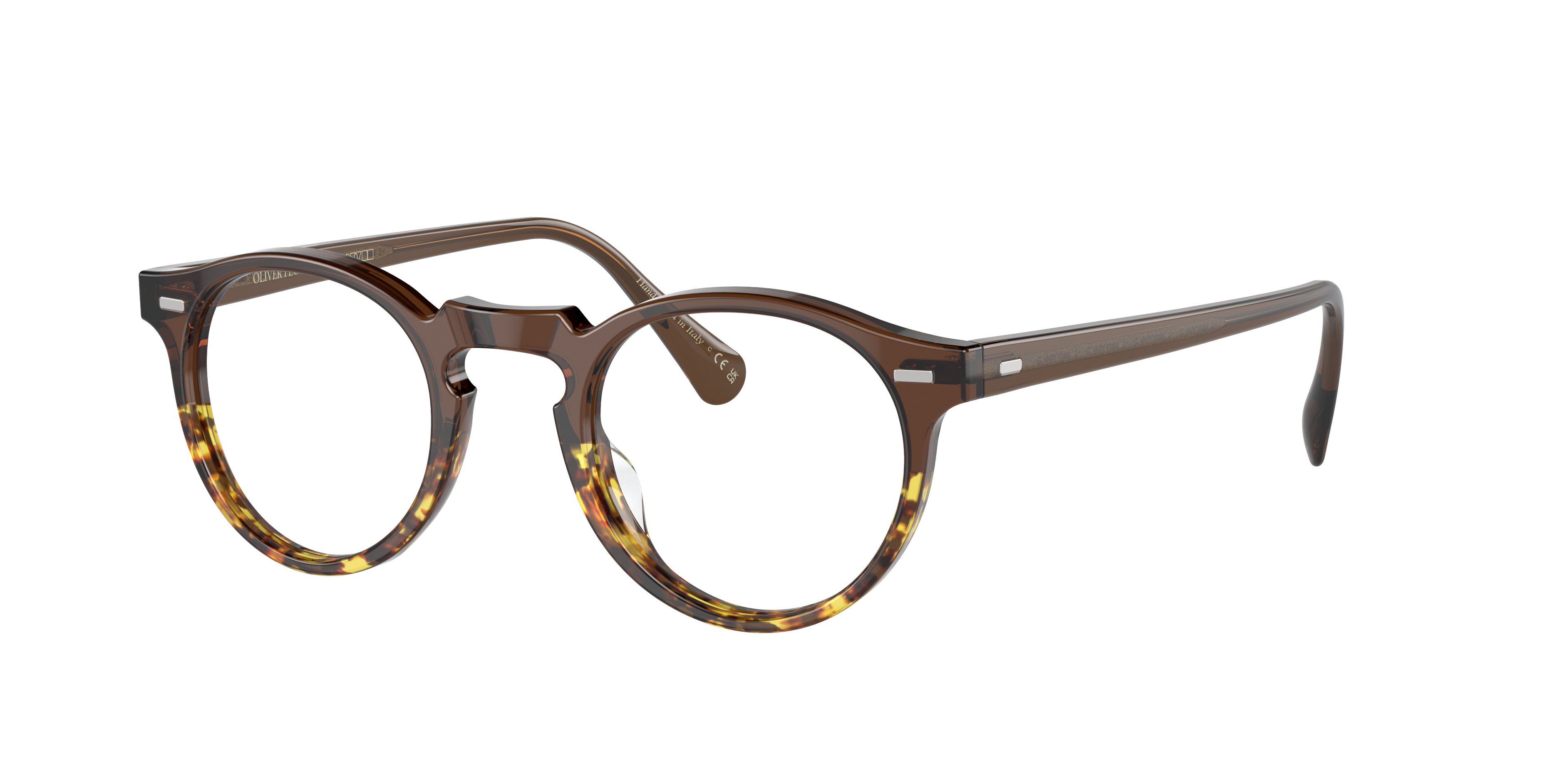 Oliver Gregory Peck Eyeglasses in Espresso/382 Gradient | Oliver®