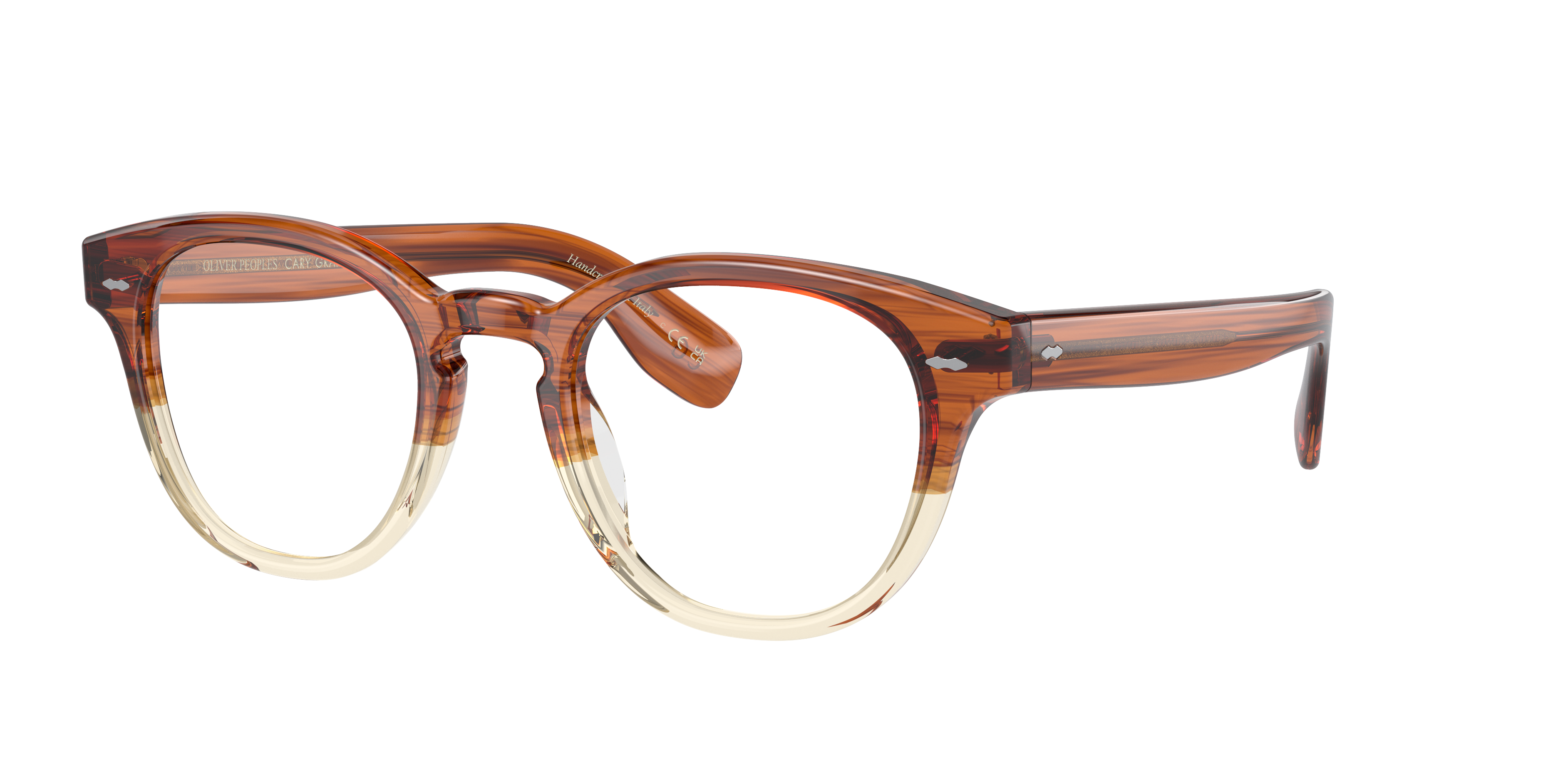 Oliver Cary Grant Eyeglasses in Amber VSB | Oliver®